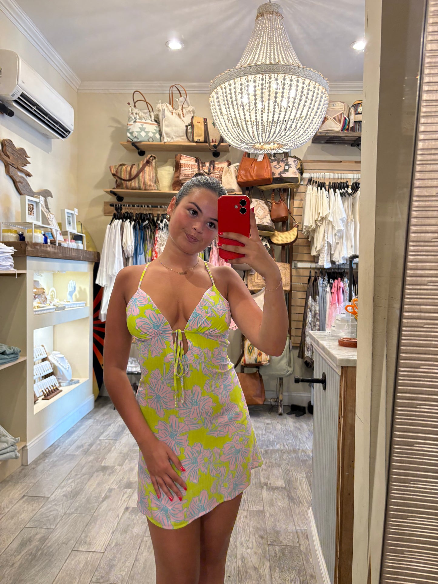 Citrus Floral Surf Dress