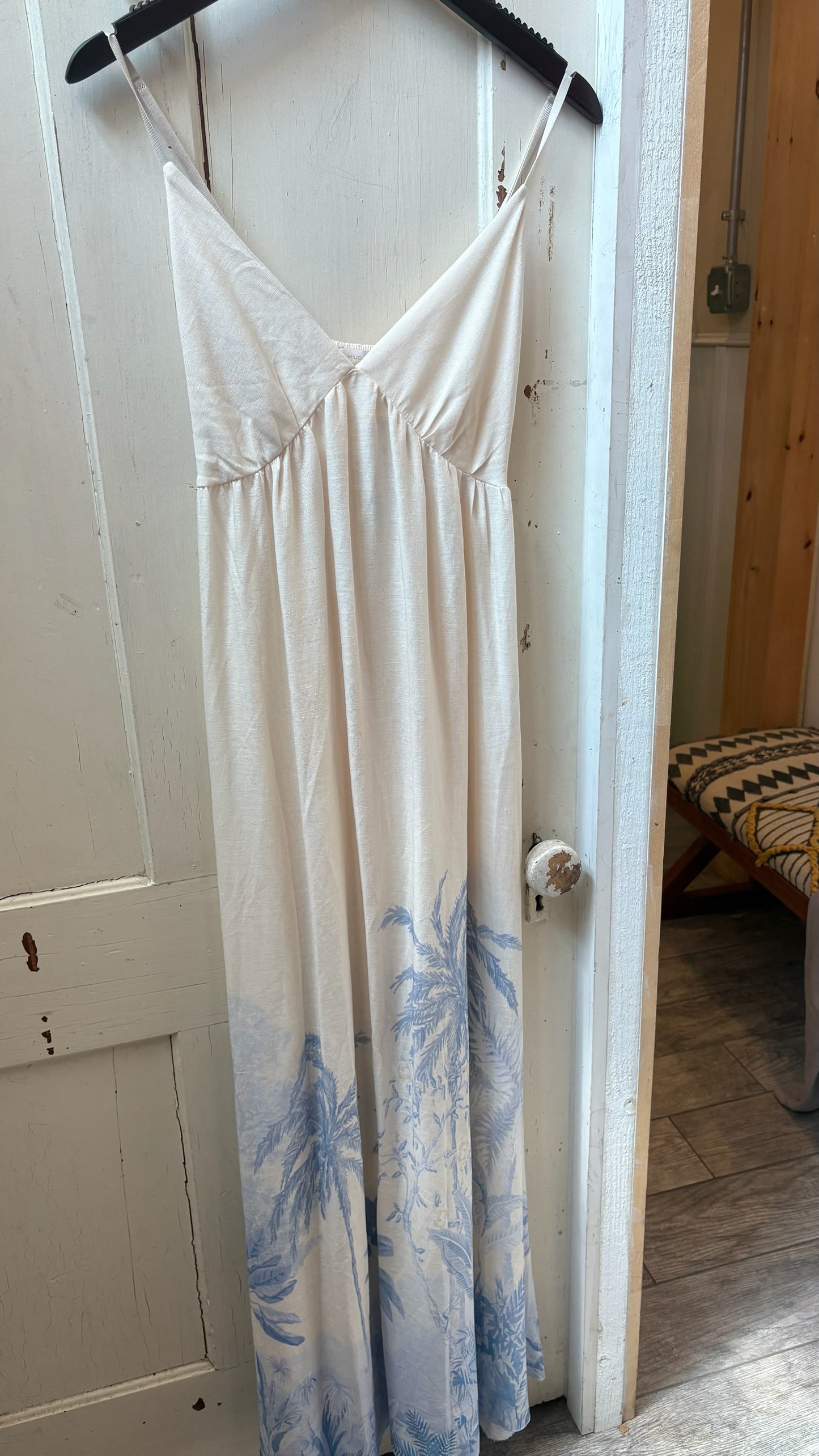 Blue Palms Maxi Dress