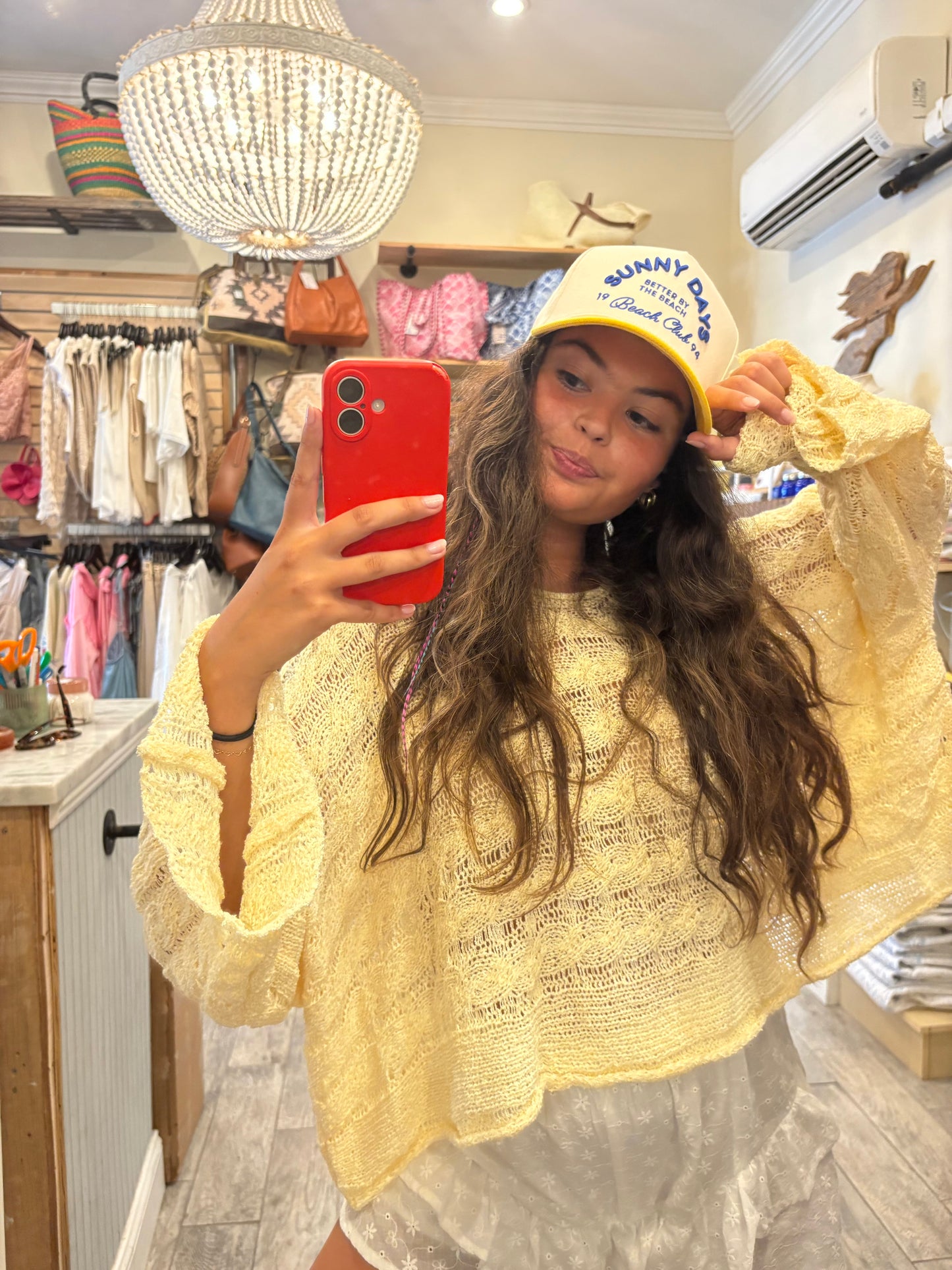Sunny Days Yellow Hat