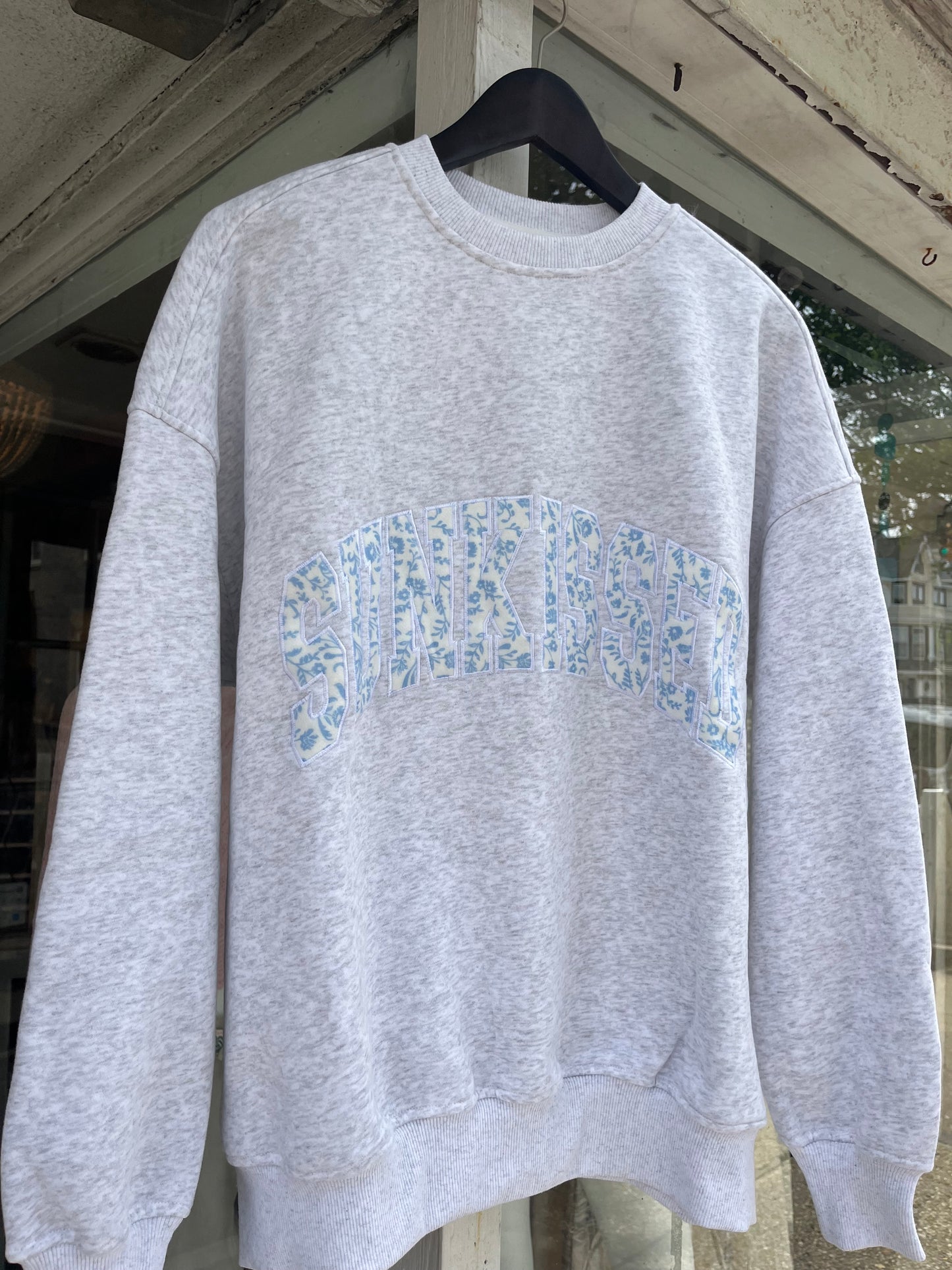 Floral Sunkissed Varsity Crew