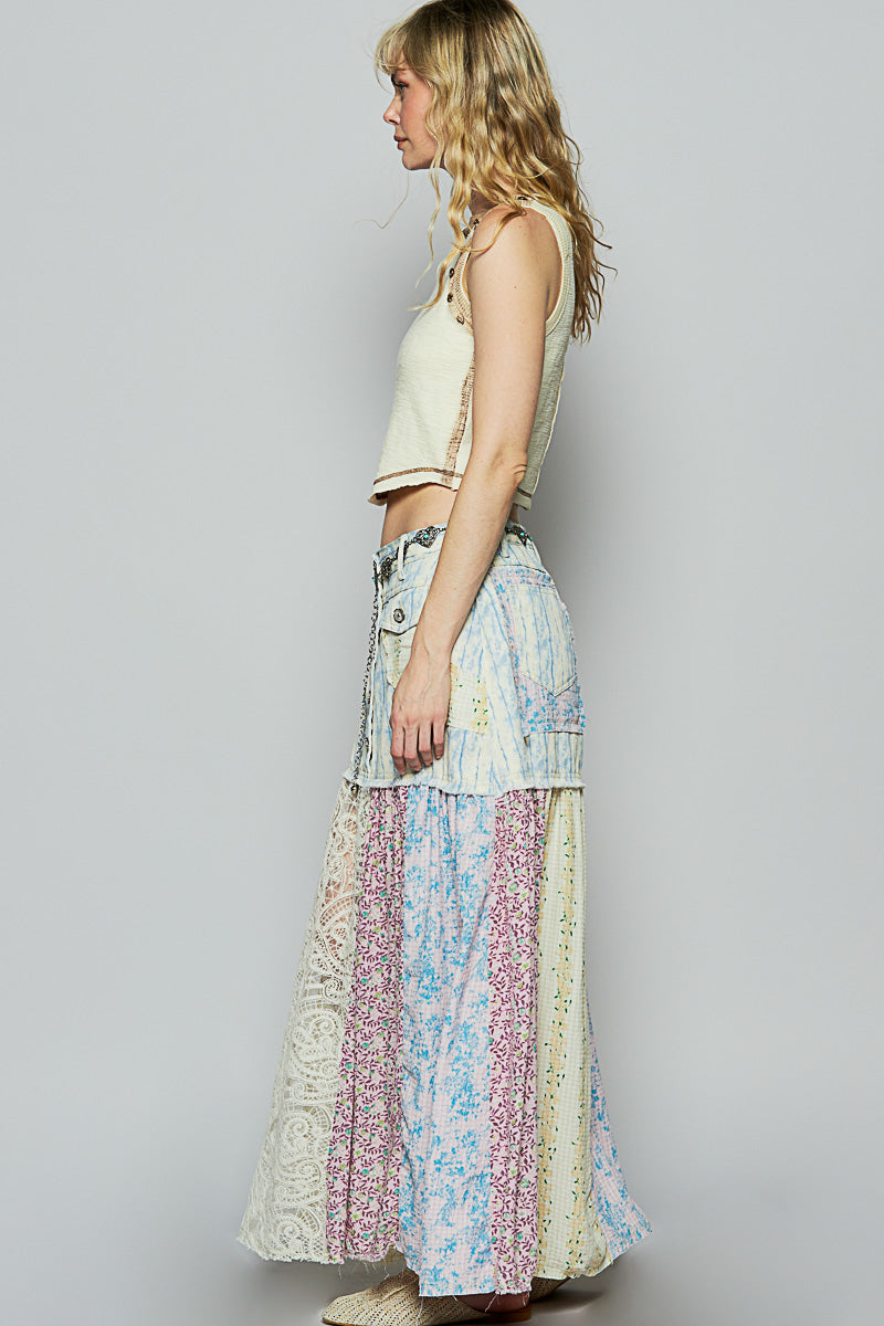 Wildflower Quilt Skirt