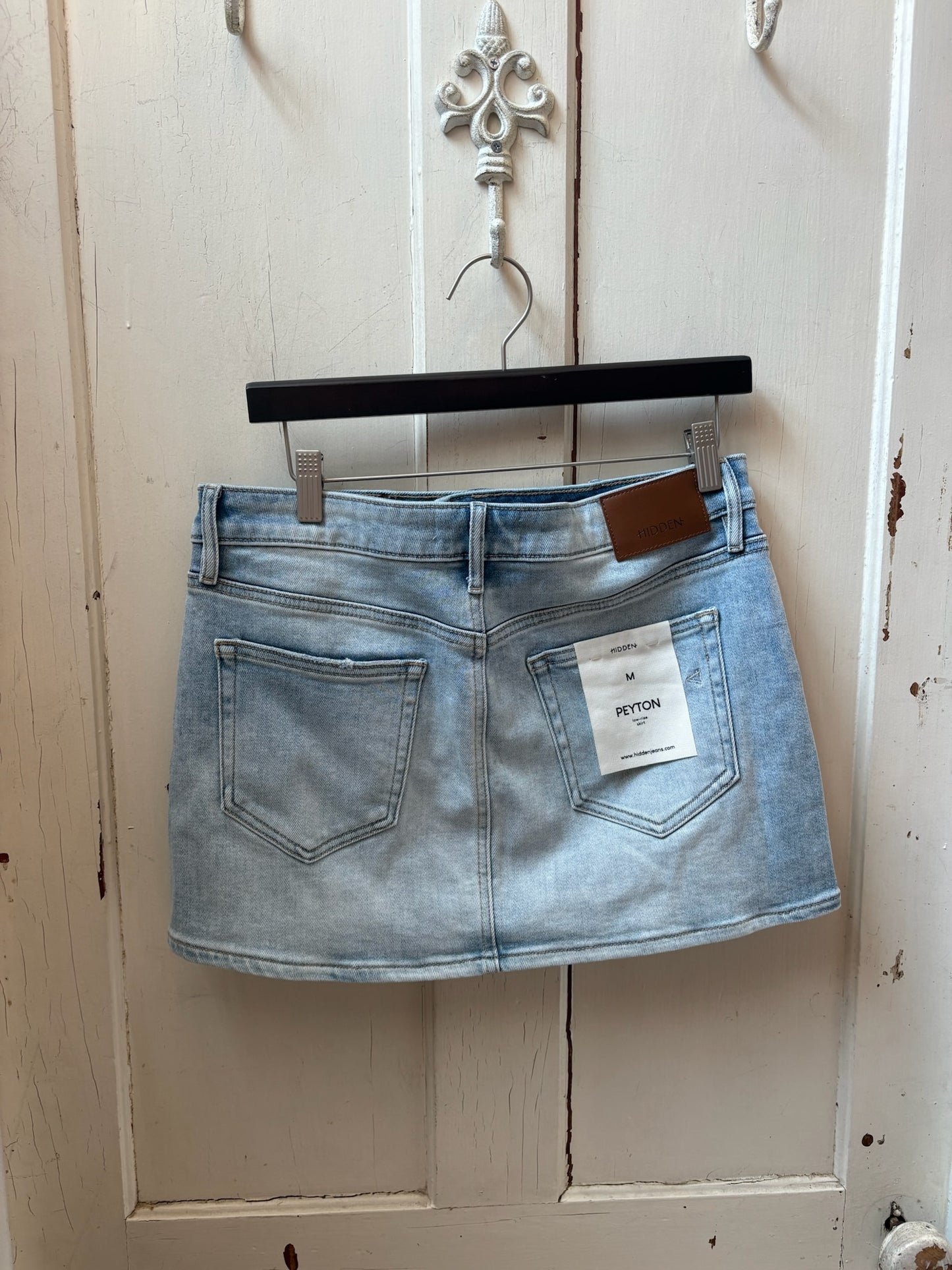 Peyton Denim Mini Skirt