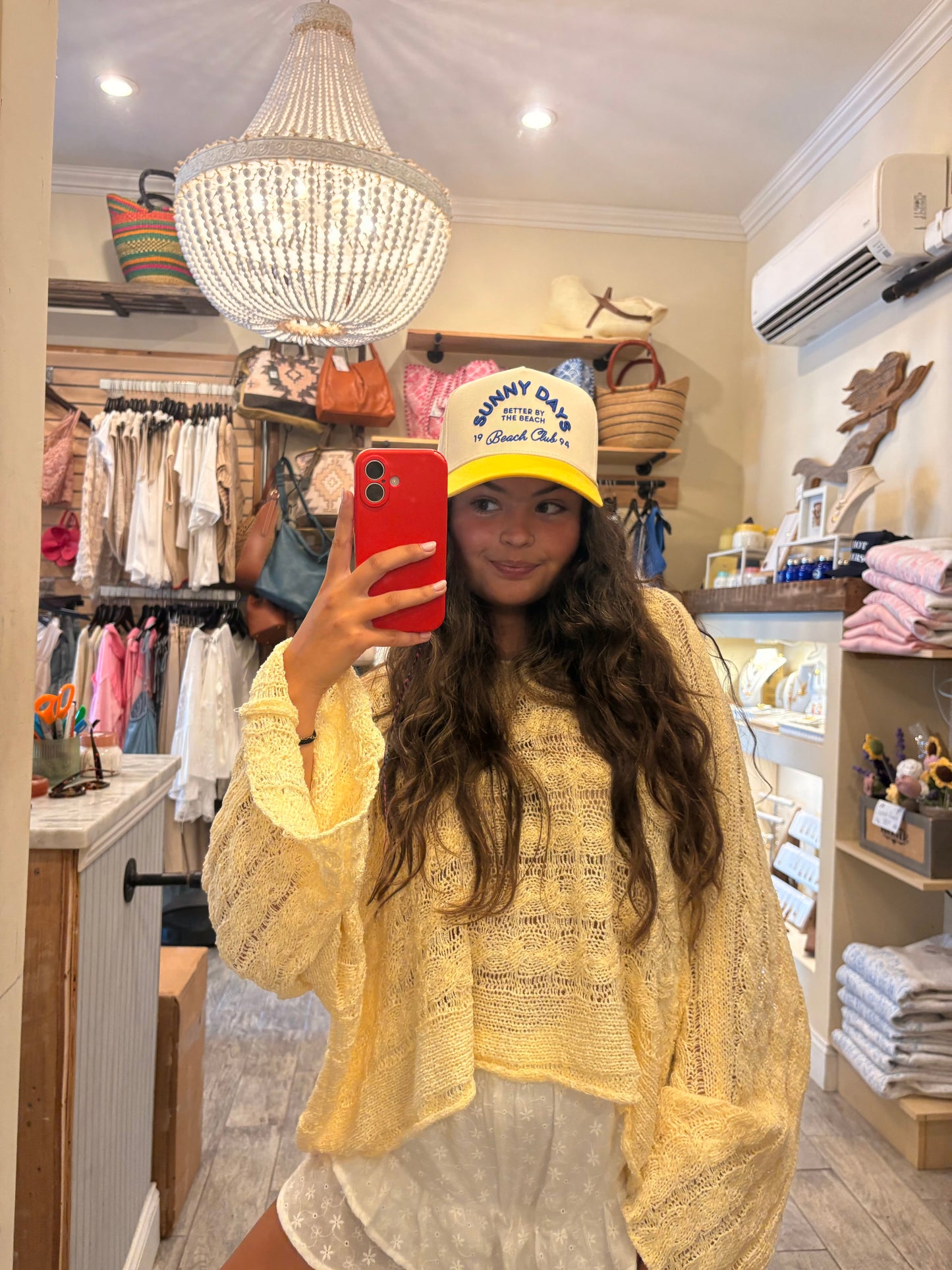Sunny Days Yellow Hat
