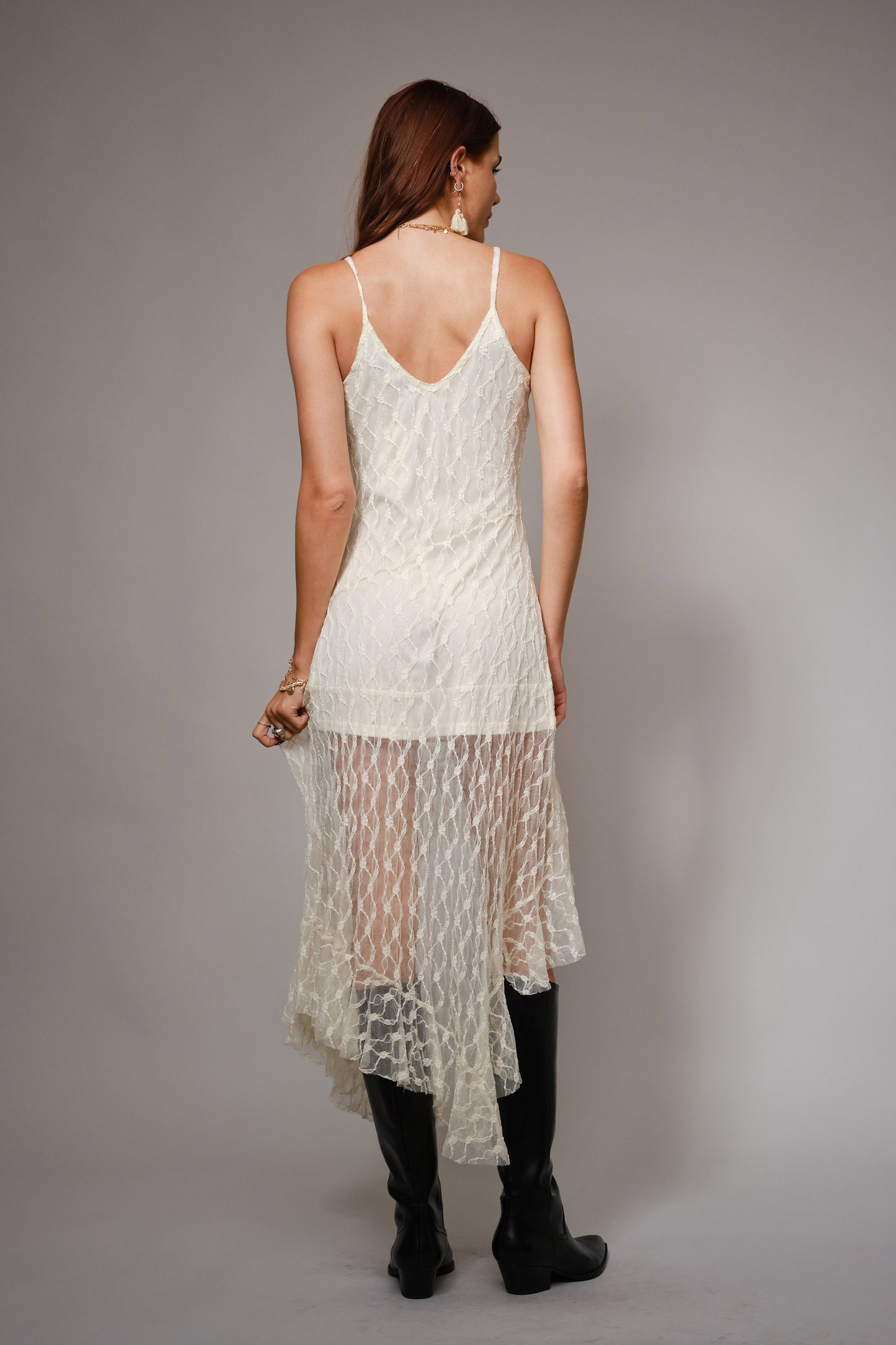 Sundown Lace Slip Dress
