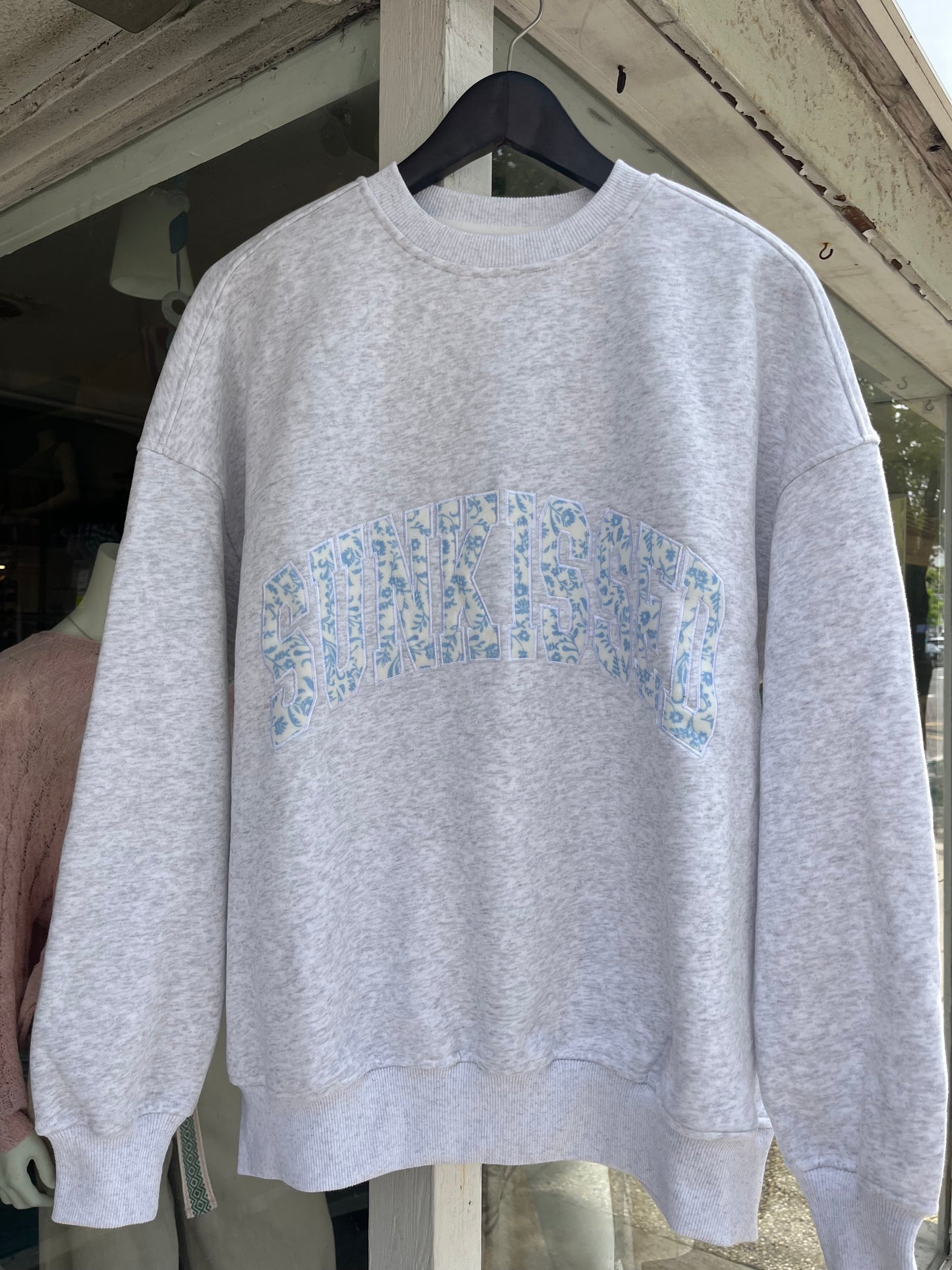Floral Sunkissed Varsity Crew