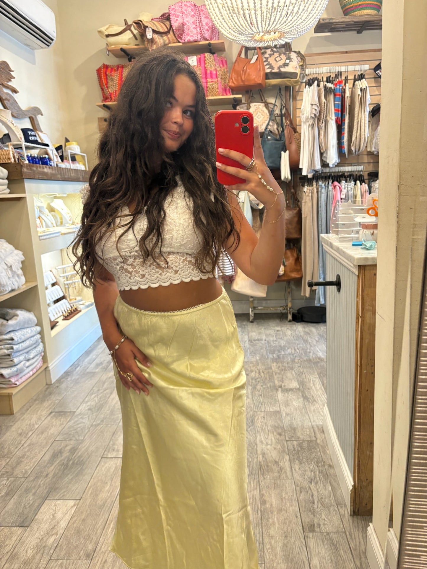 Limoncello Slip Skirt