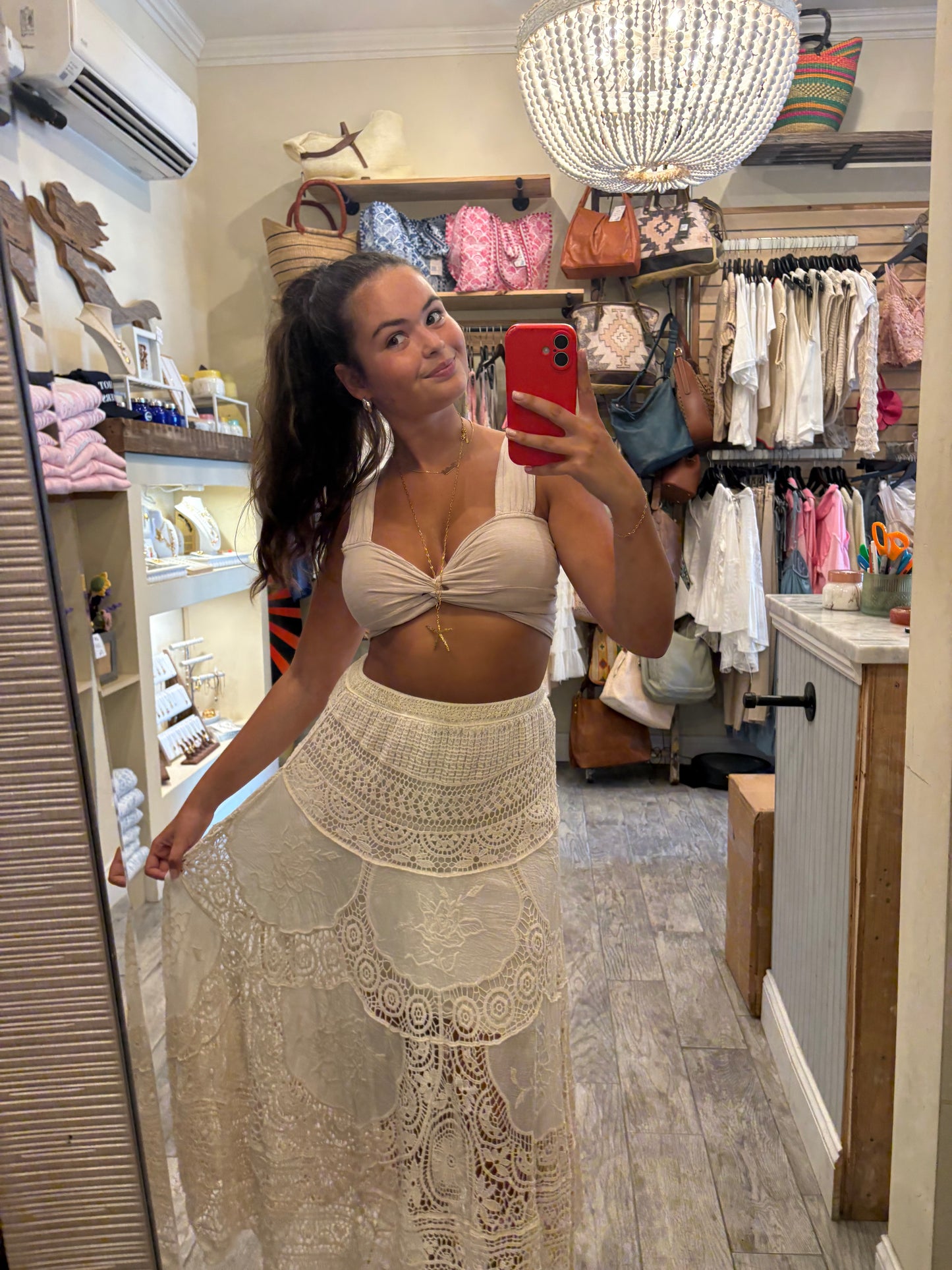 Boho Crochet Maxi