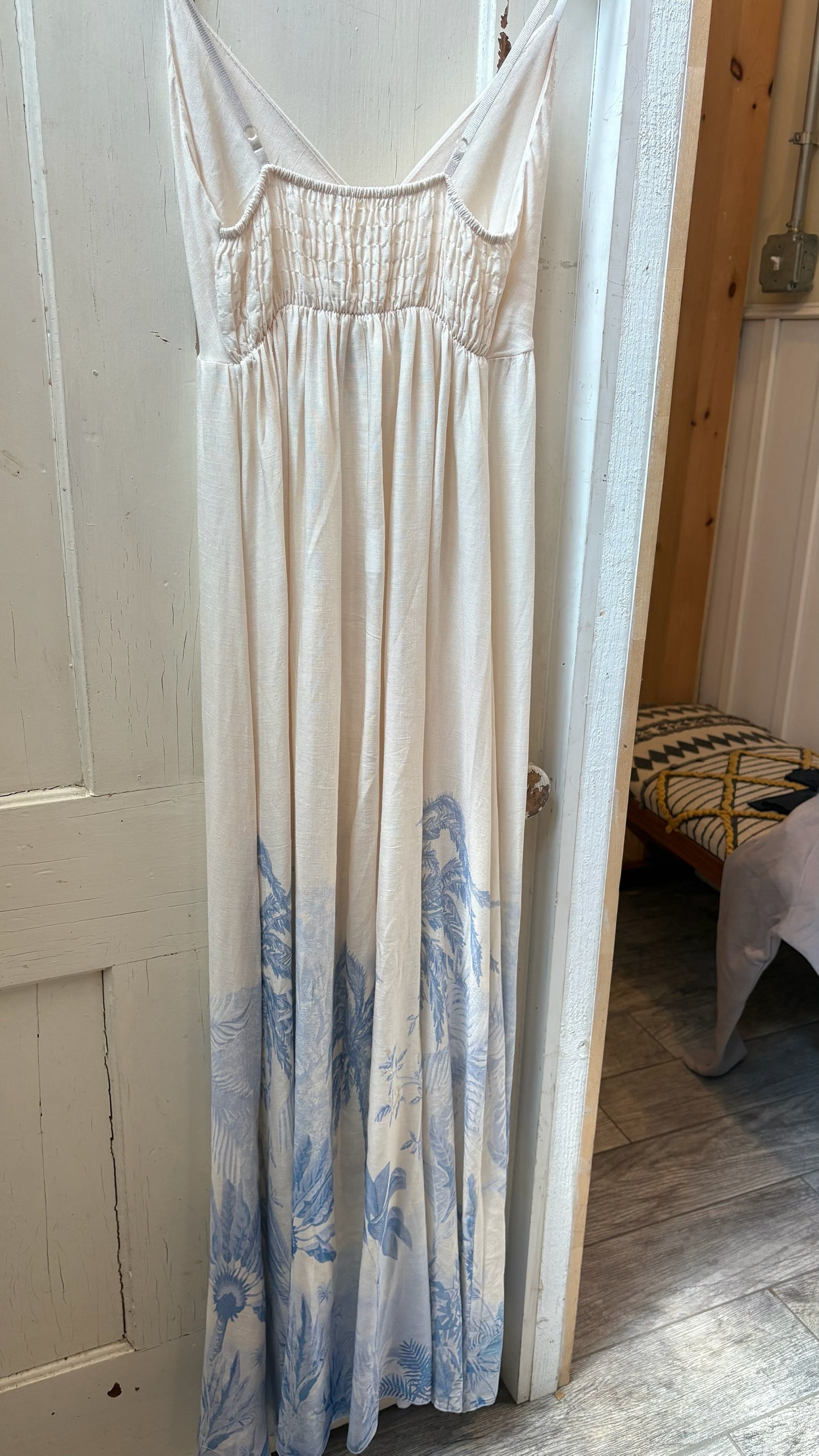 Blue Palms Maxi Dress