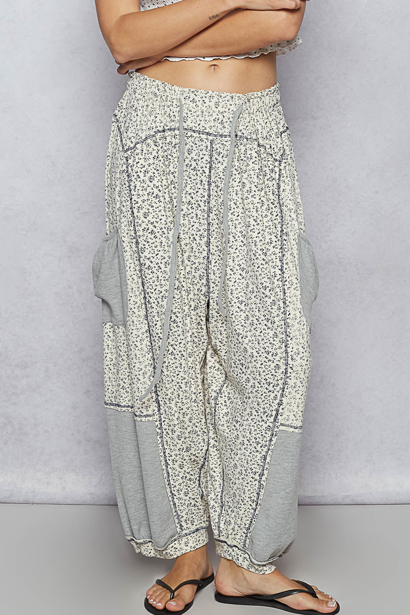 Silver Soft Stitch Pants