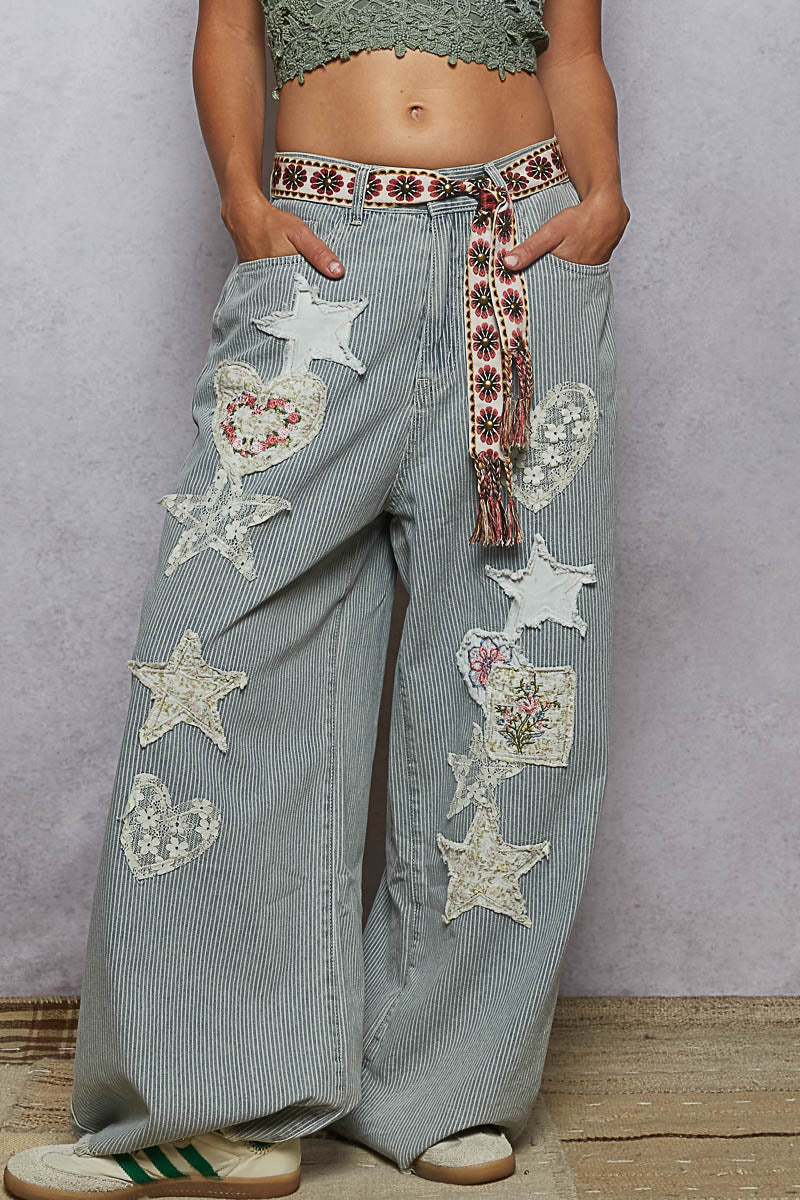 Wildflower Fringe Belt