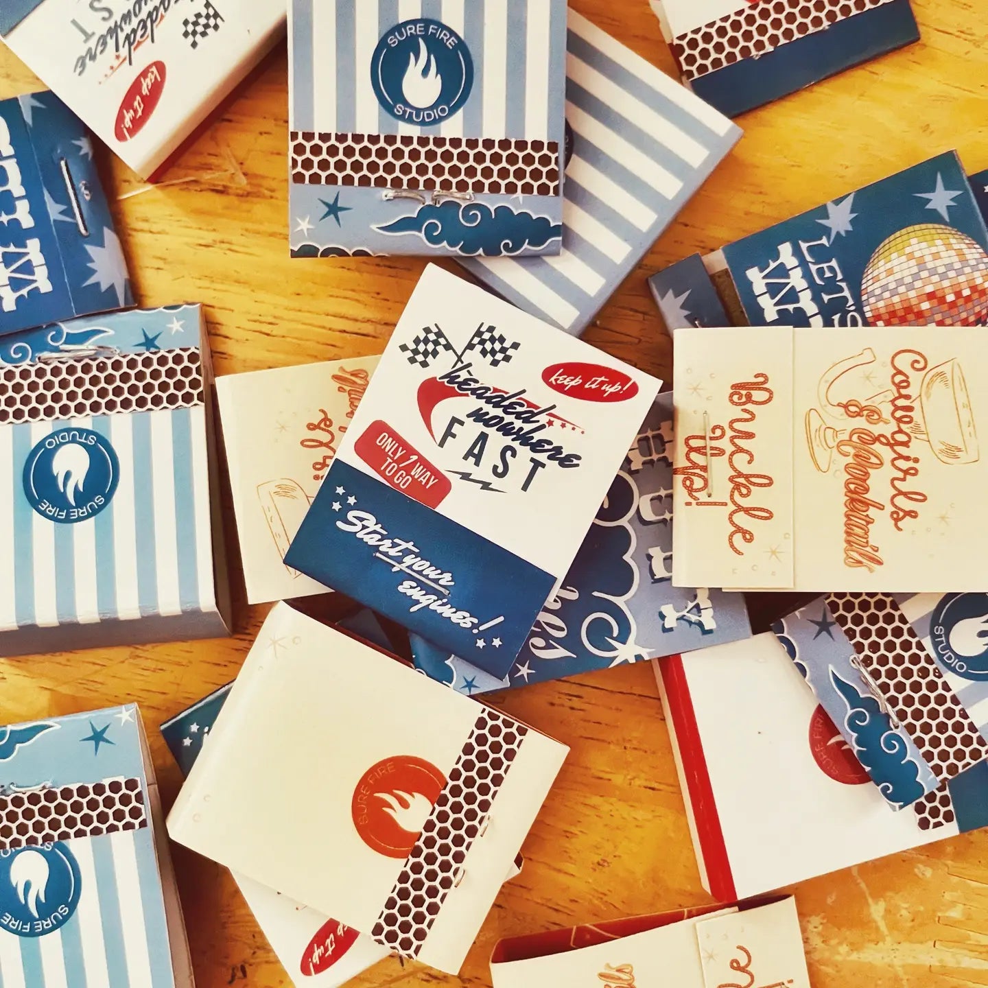 Holy Smokes Matchbook