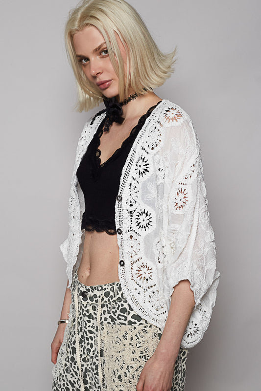 Seashell Shadows Cardigan