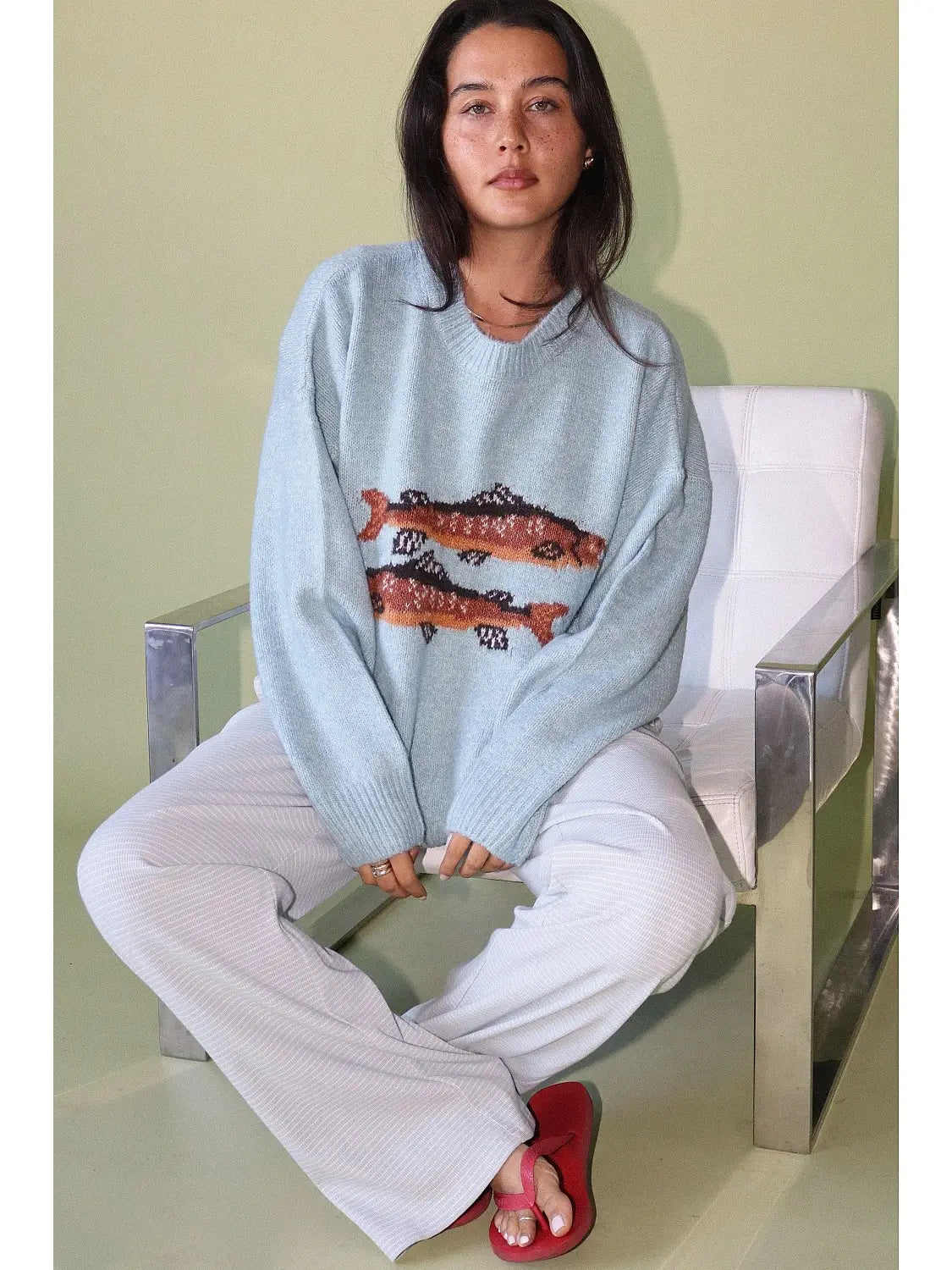 Trout & About Sweater