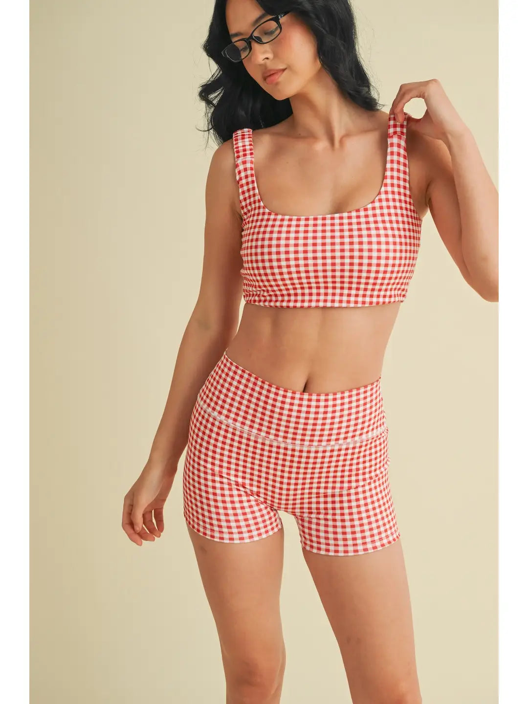 Picnic Plaid Bra Top