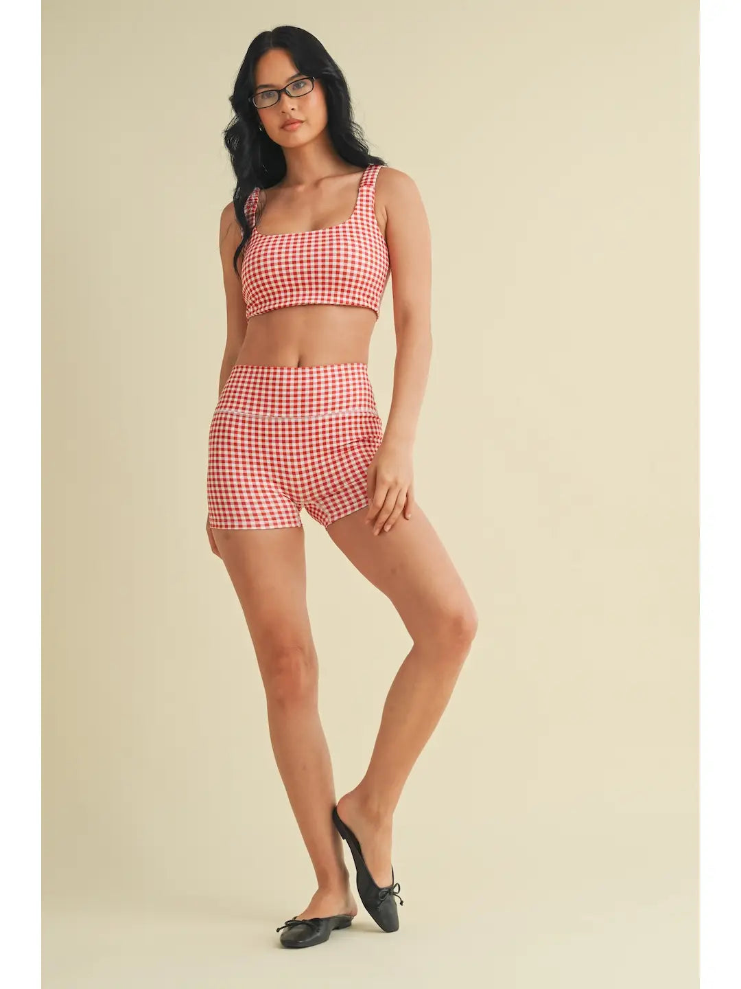 Picnic Plaid Bra Top