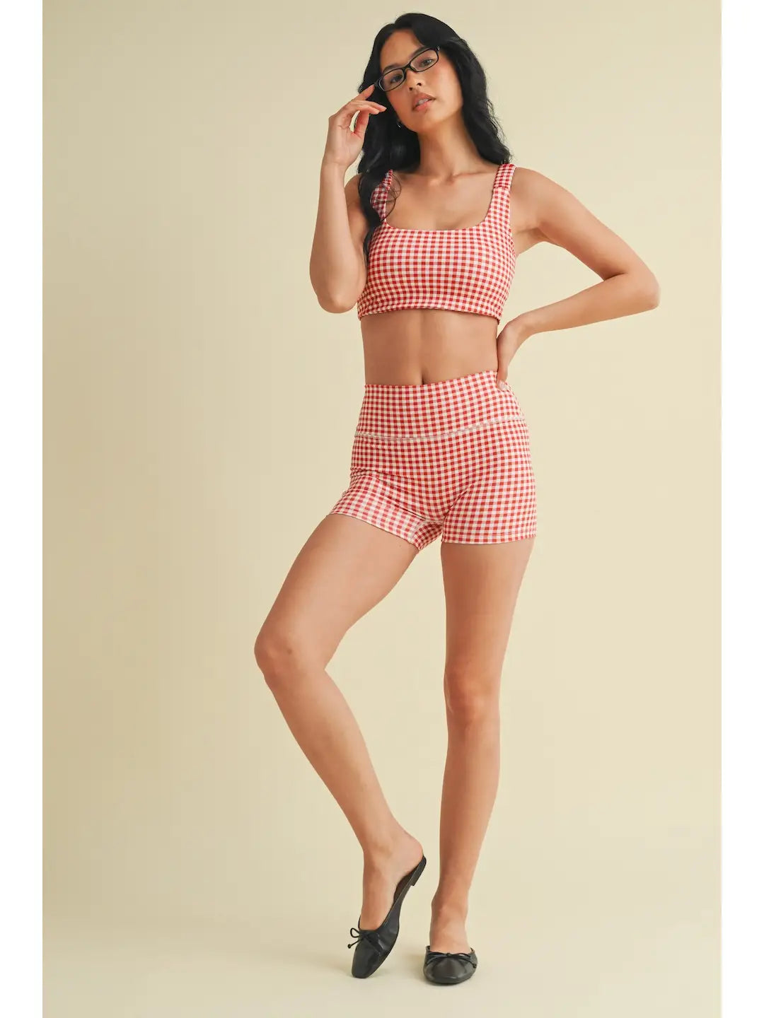 Picnic Plaid Bra Top