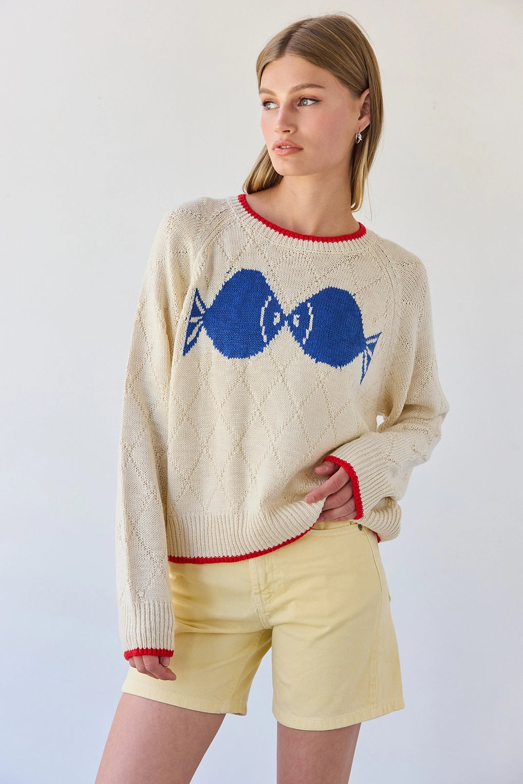 Kissing Fish Sweater