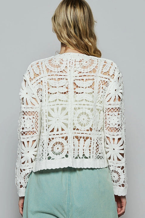 Sunspell Crochet Jacket