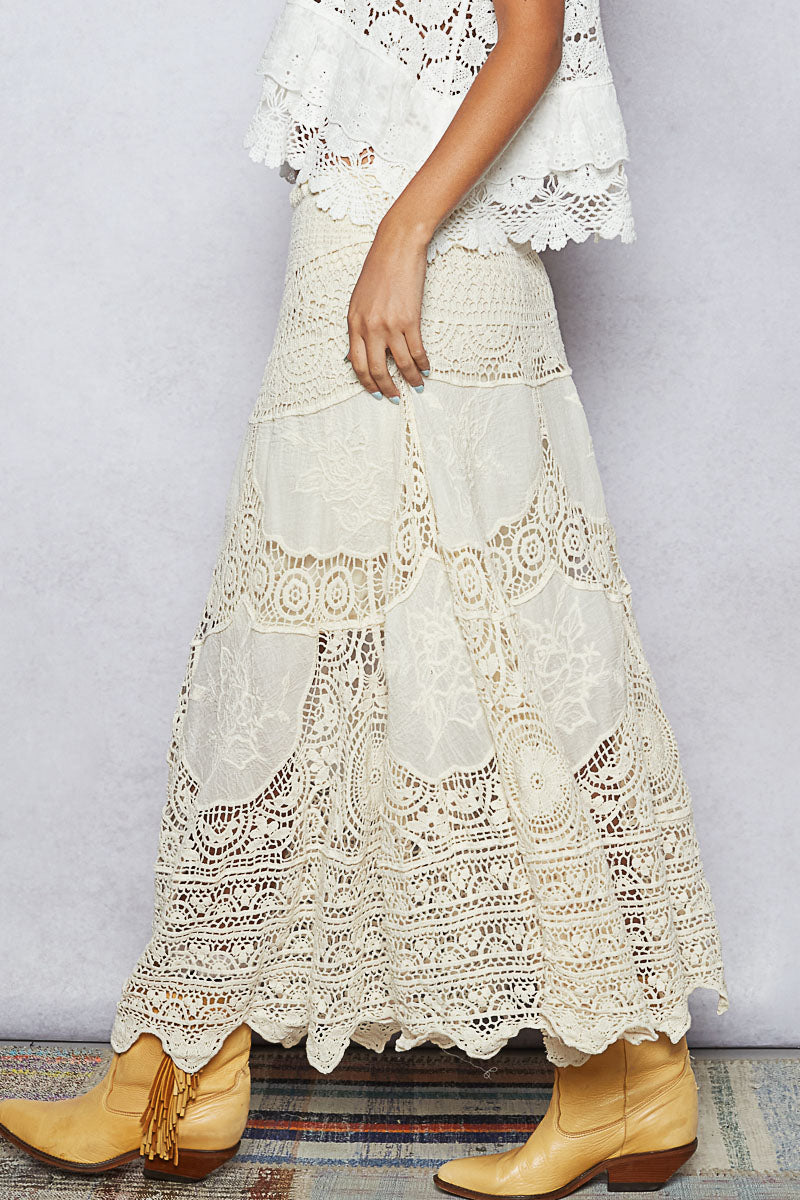 Boho Crochet Maxi