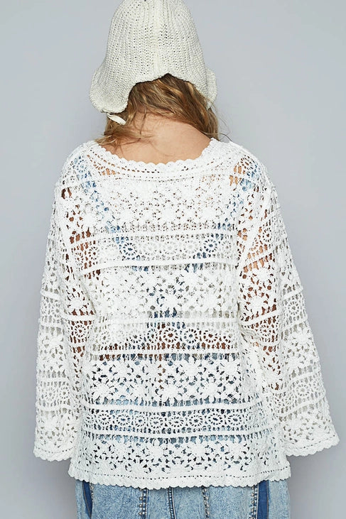 Salt Air Crochet Top
