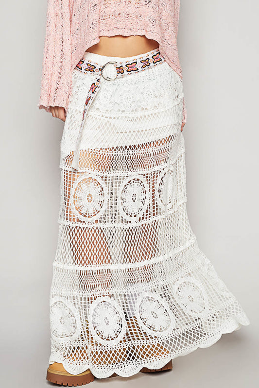 Oceanside Crochet Skirt