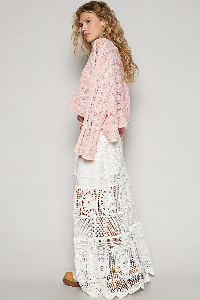Oceanside Crochet Skirt