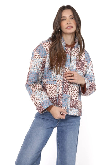 Patchwork Quilted Jacket
