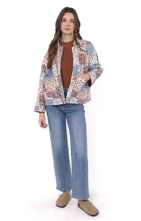 Patchwork Quilted Jacket