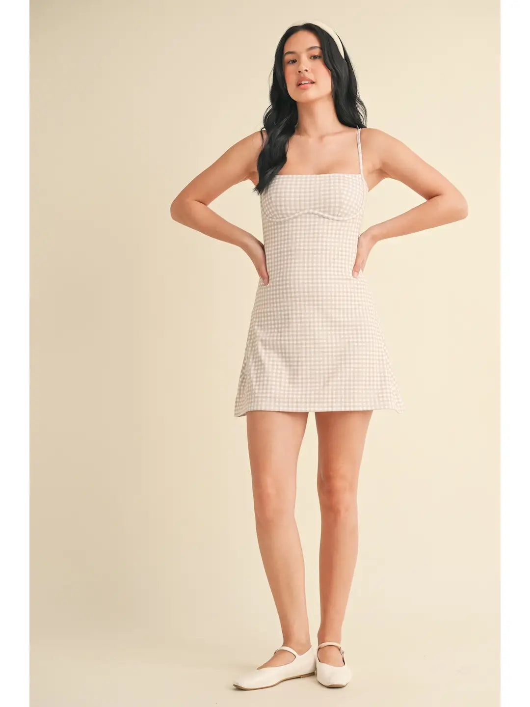 Oatmilk Picnic Dress