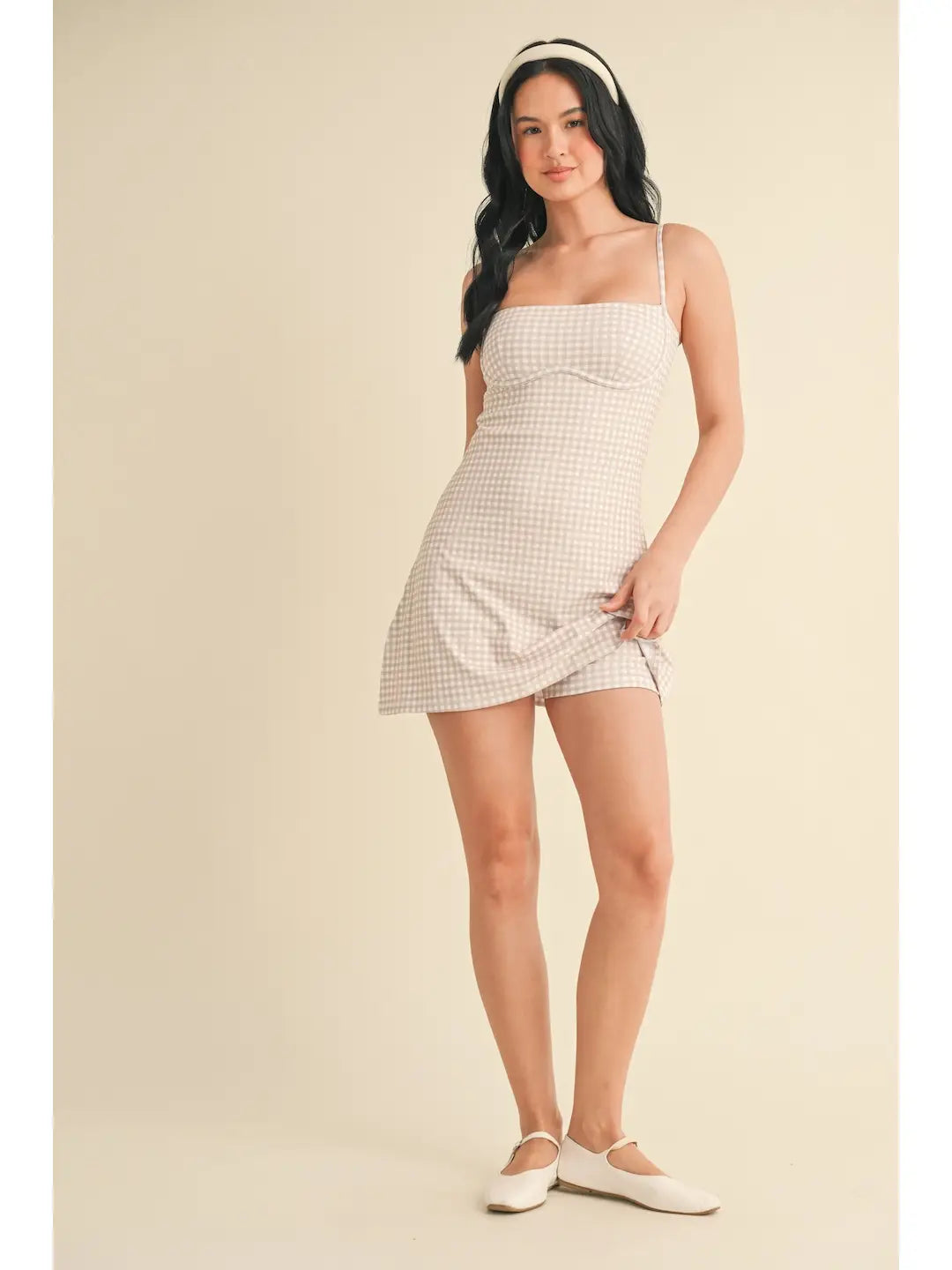 Oatmilk Picnic Dress