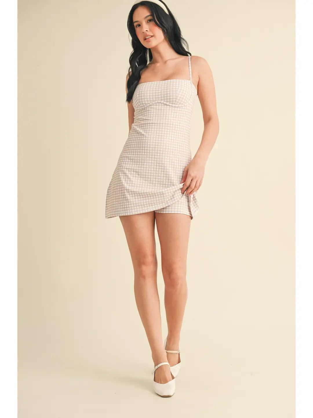 Oatmilk Picnic Dress