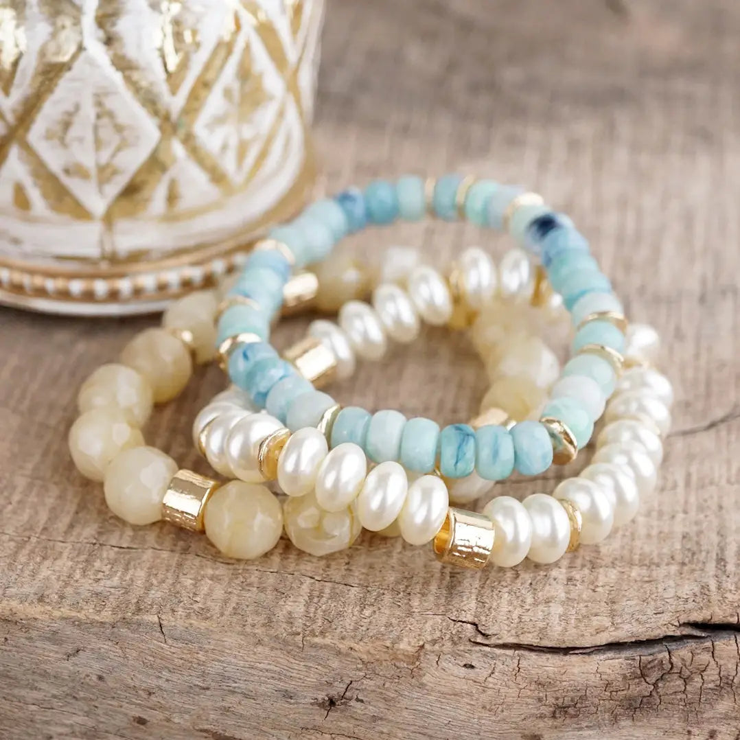 Seaside Glow Bracelet Set