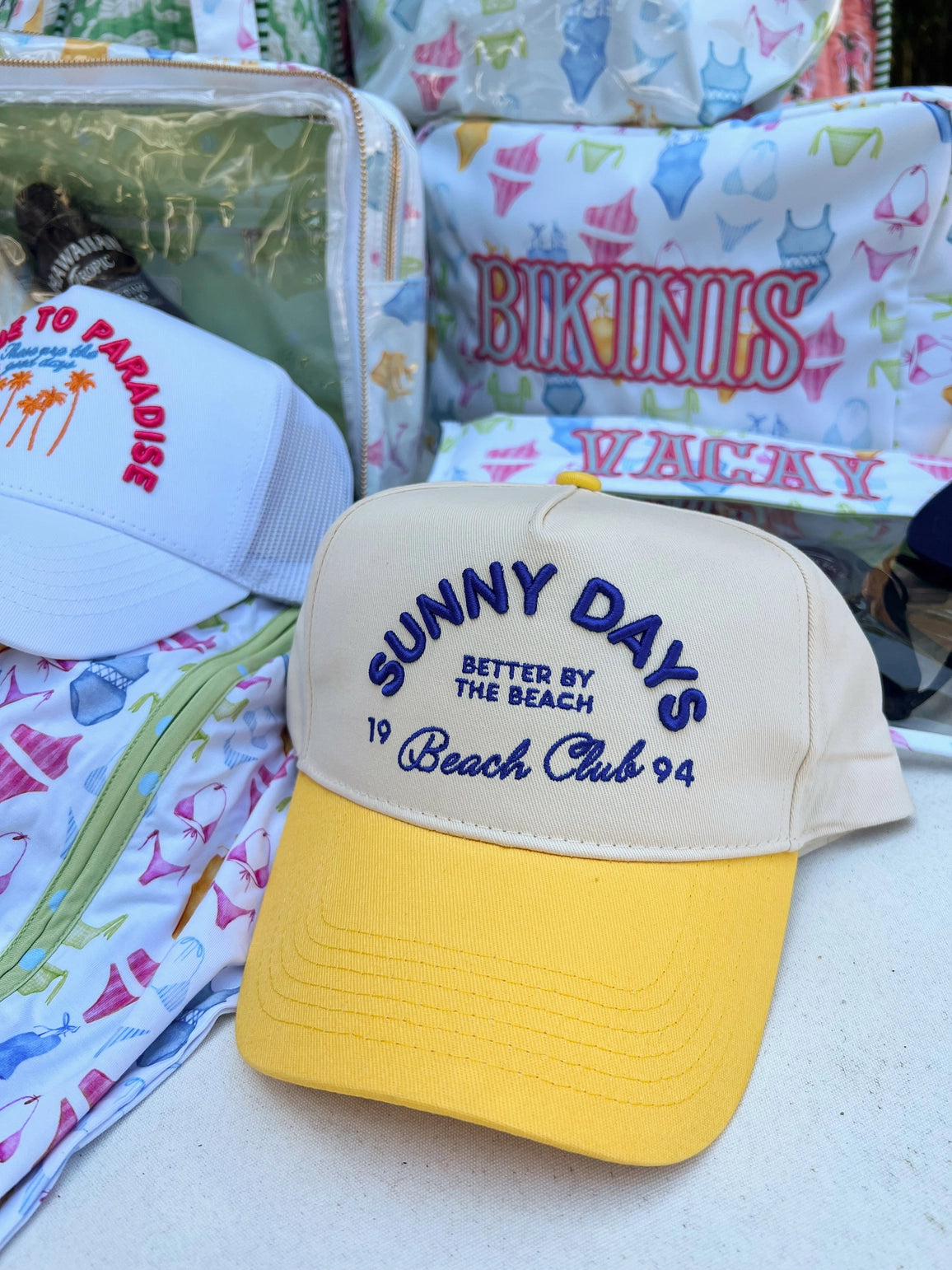 Sunny Days Yellow Hat