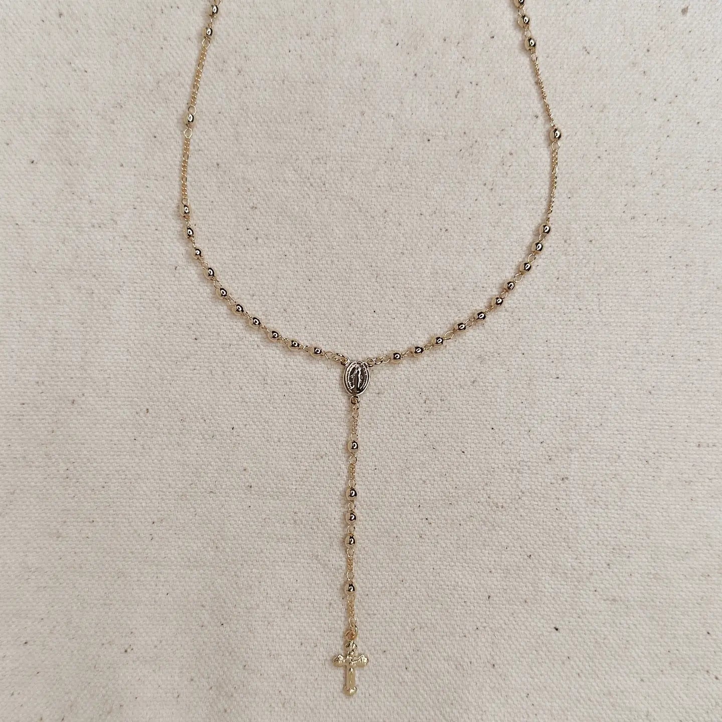 Traditional Gold-Filled Rosary