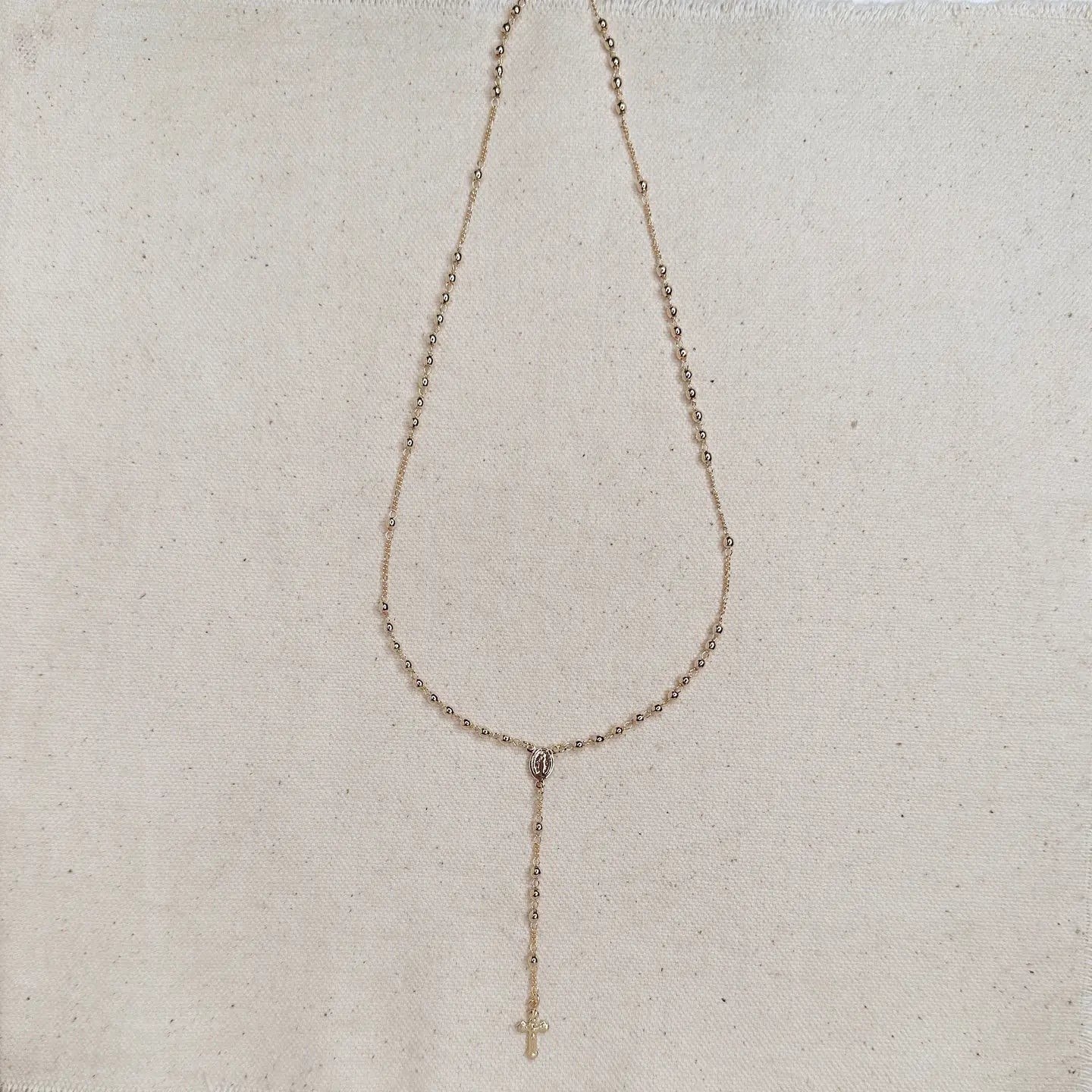 Traditional Gold-Filled Rosary