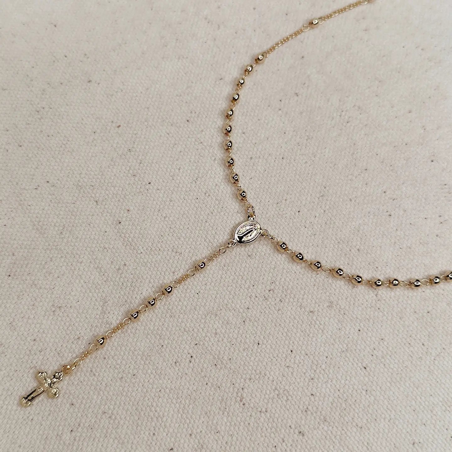 Traditional Gold-Filled Rosary
