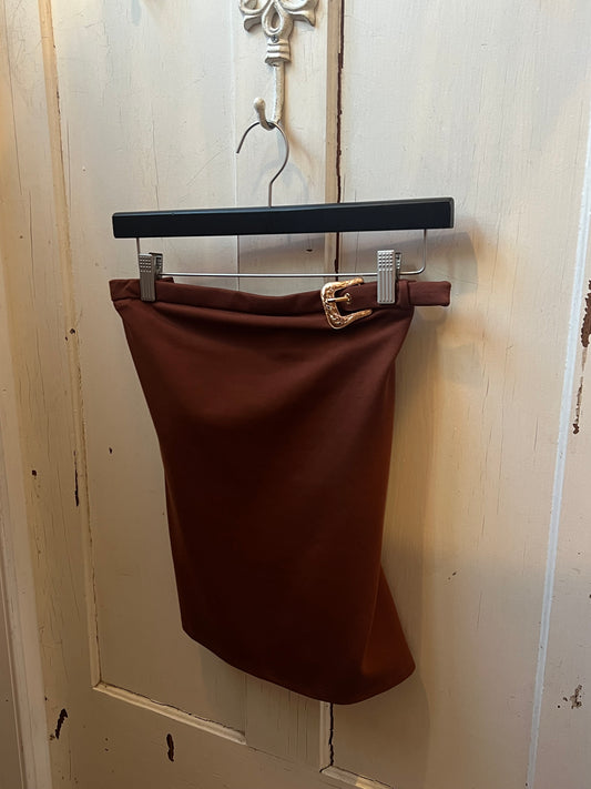 Sundown Buckle Tube Top