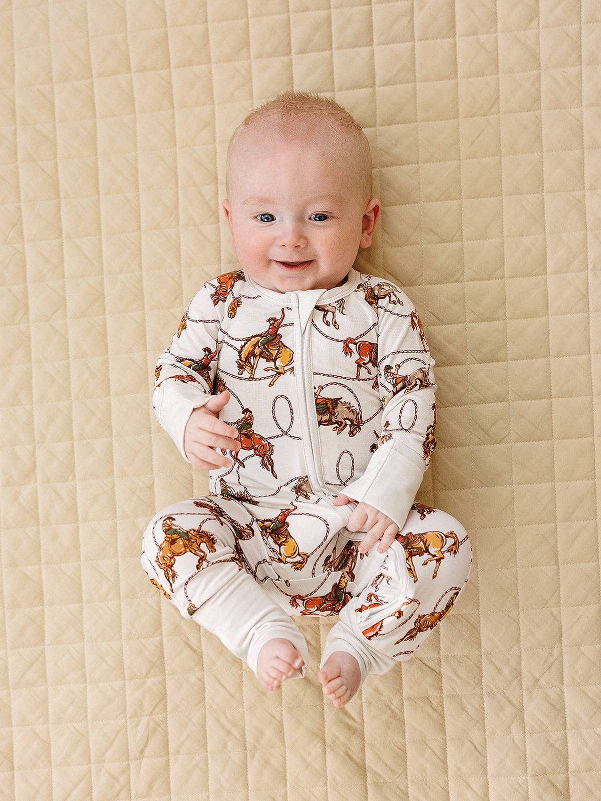 Rodeo Club Bamboo Zip Romper