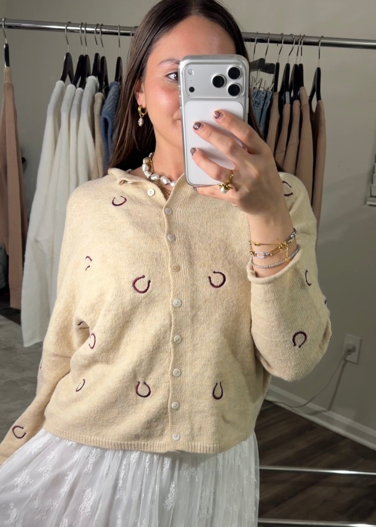 Horseshoe Piper Cardigan 🤎🐎