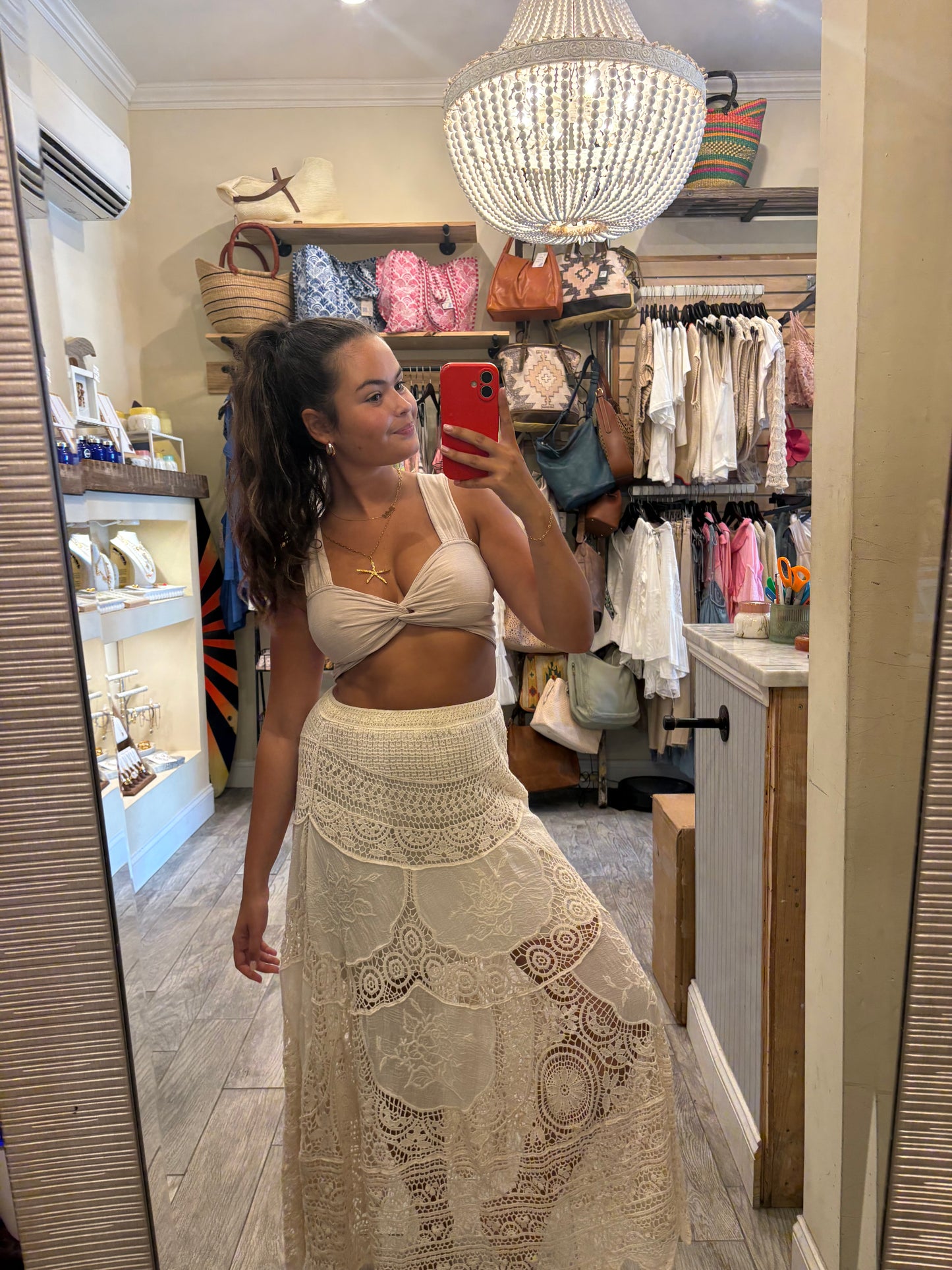 Boho Crochet Maxi