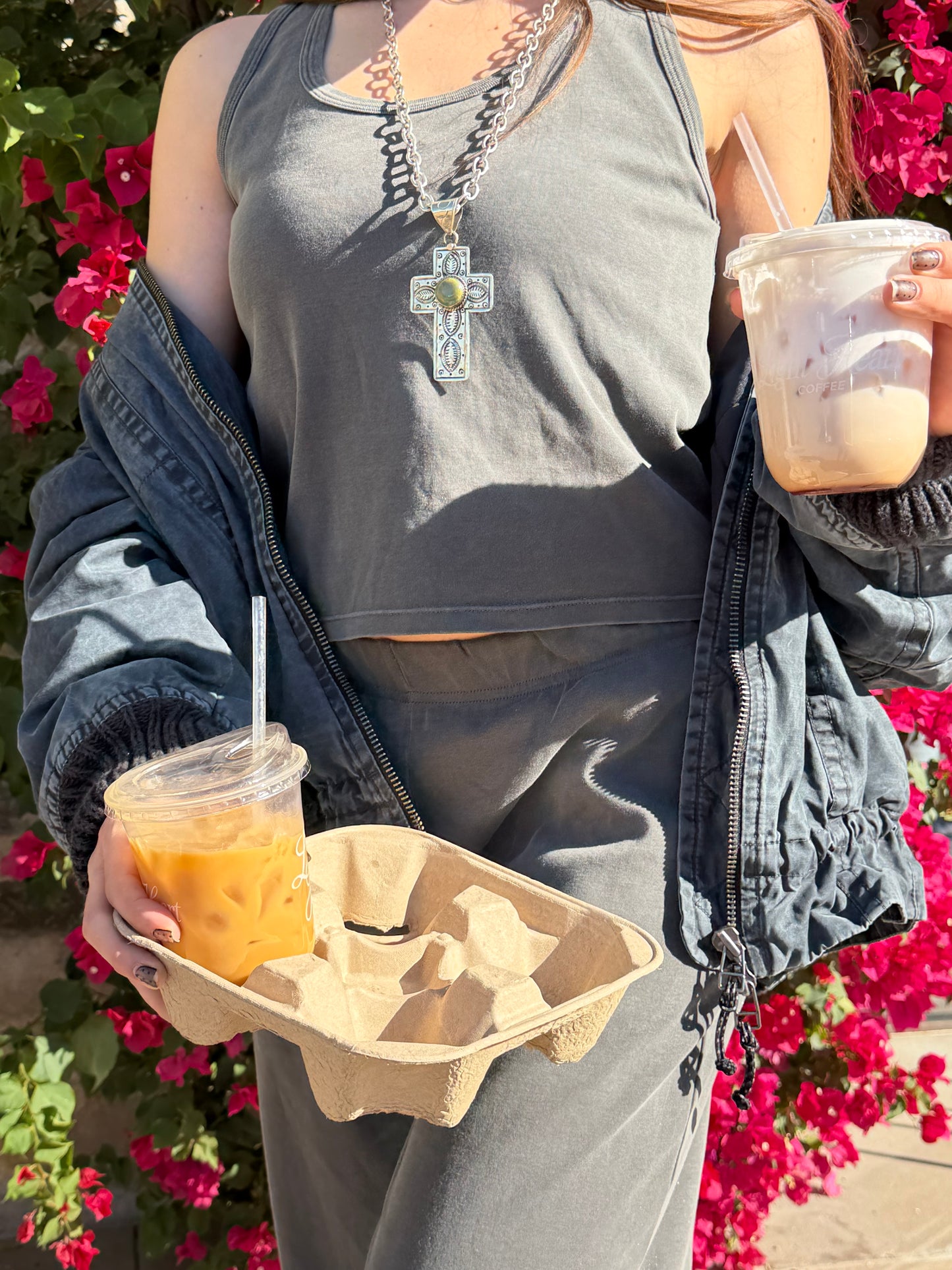 Silky Cotton Shell Tank