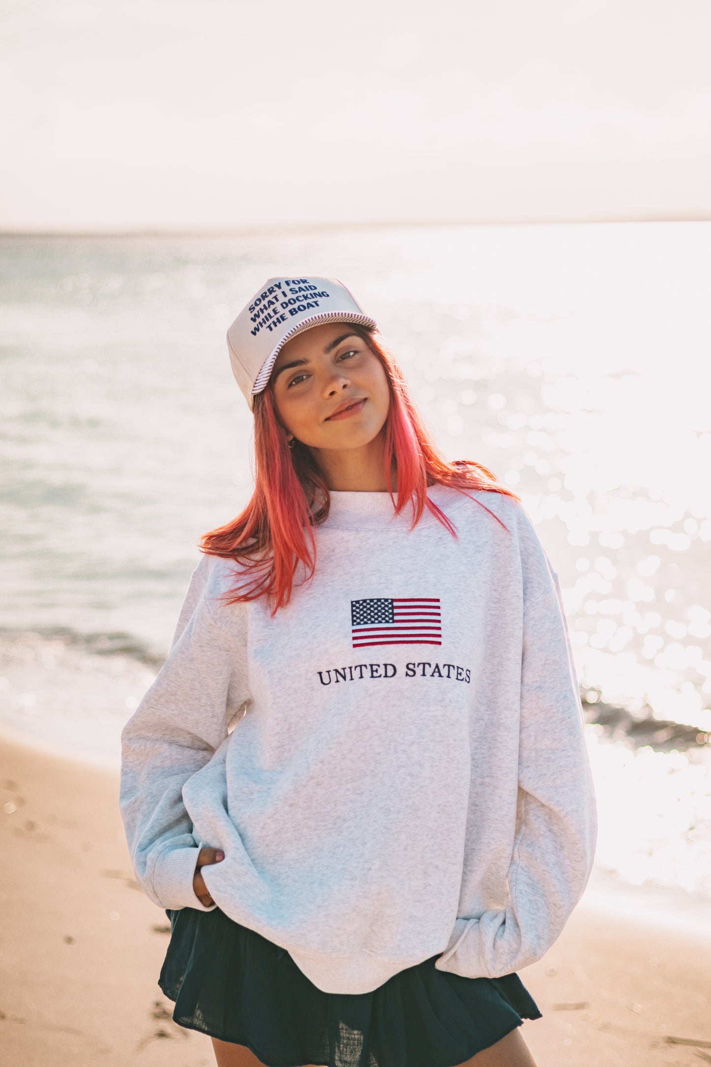 Sorry for What I Said Docking the Boat - Trucker Hat