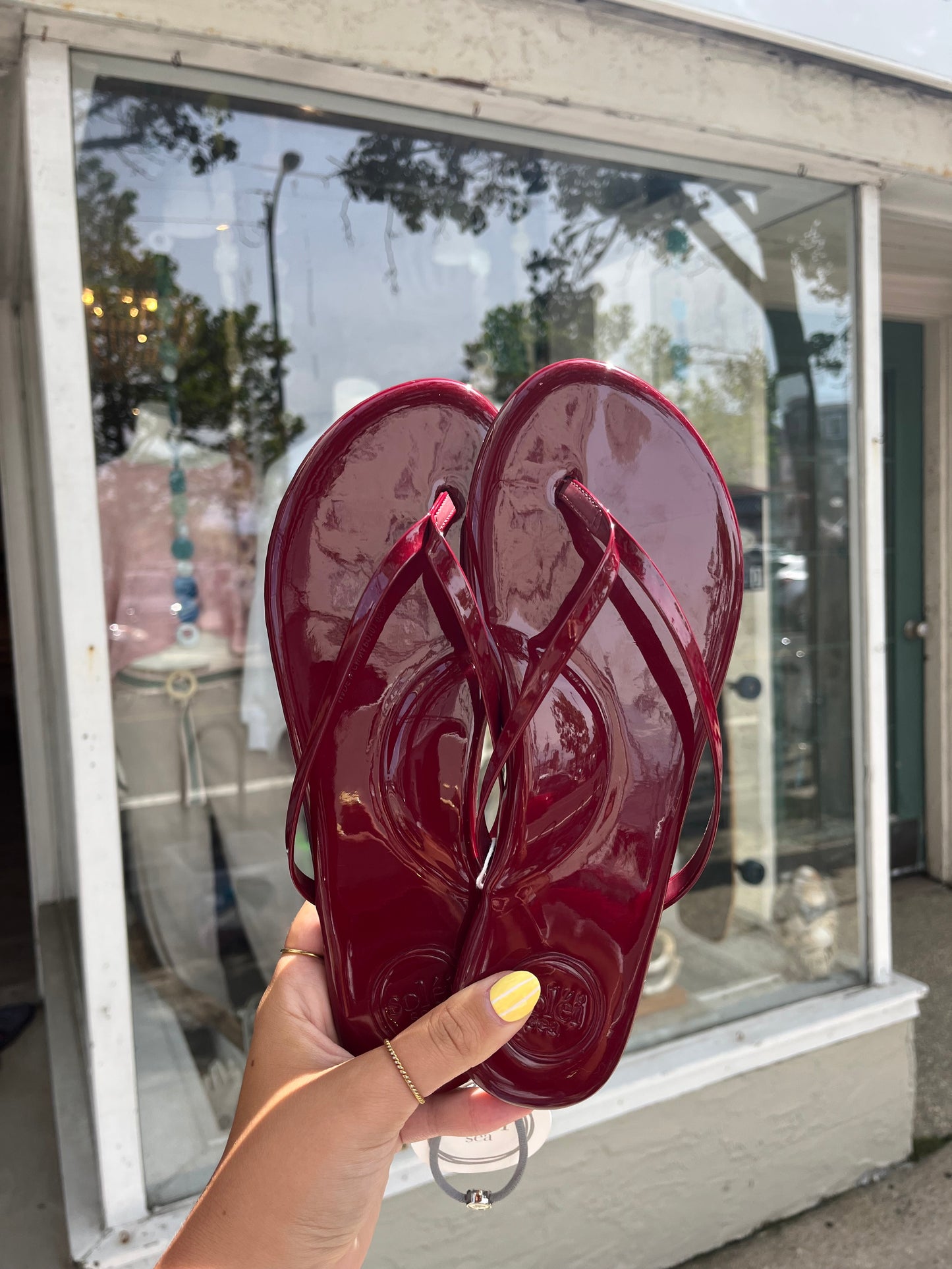 Cherry Flip Flops
