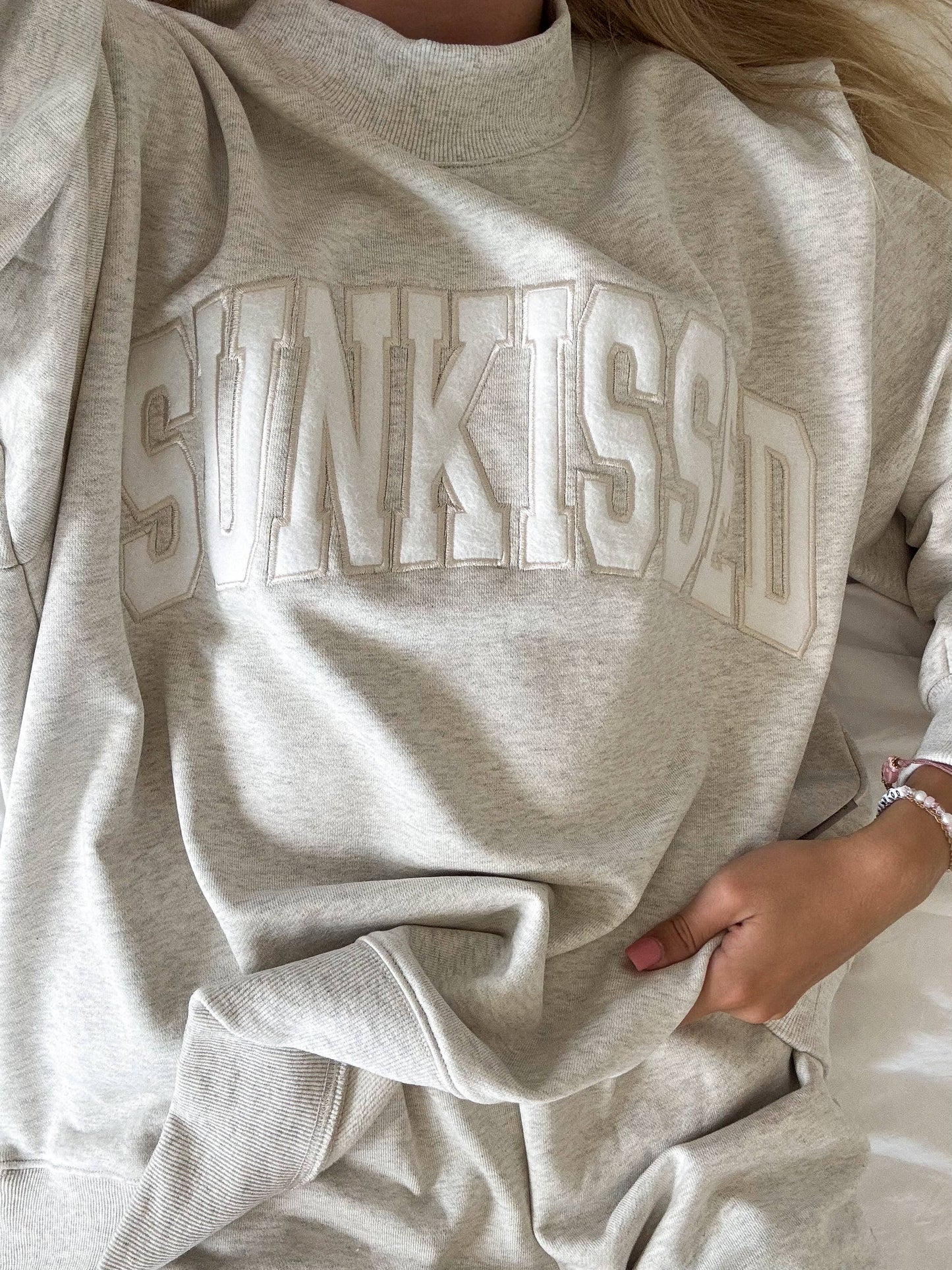 Sunkissed Mockneck - Oat Milk