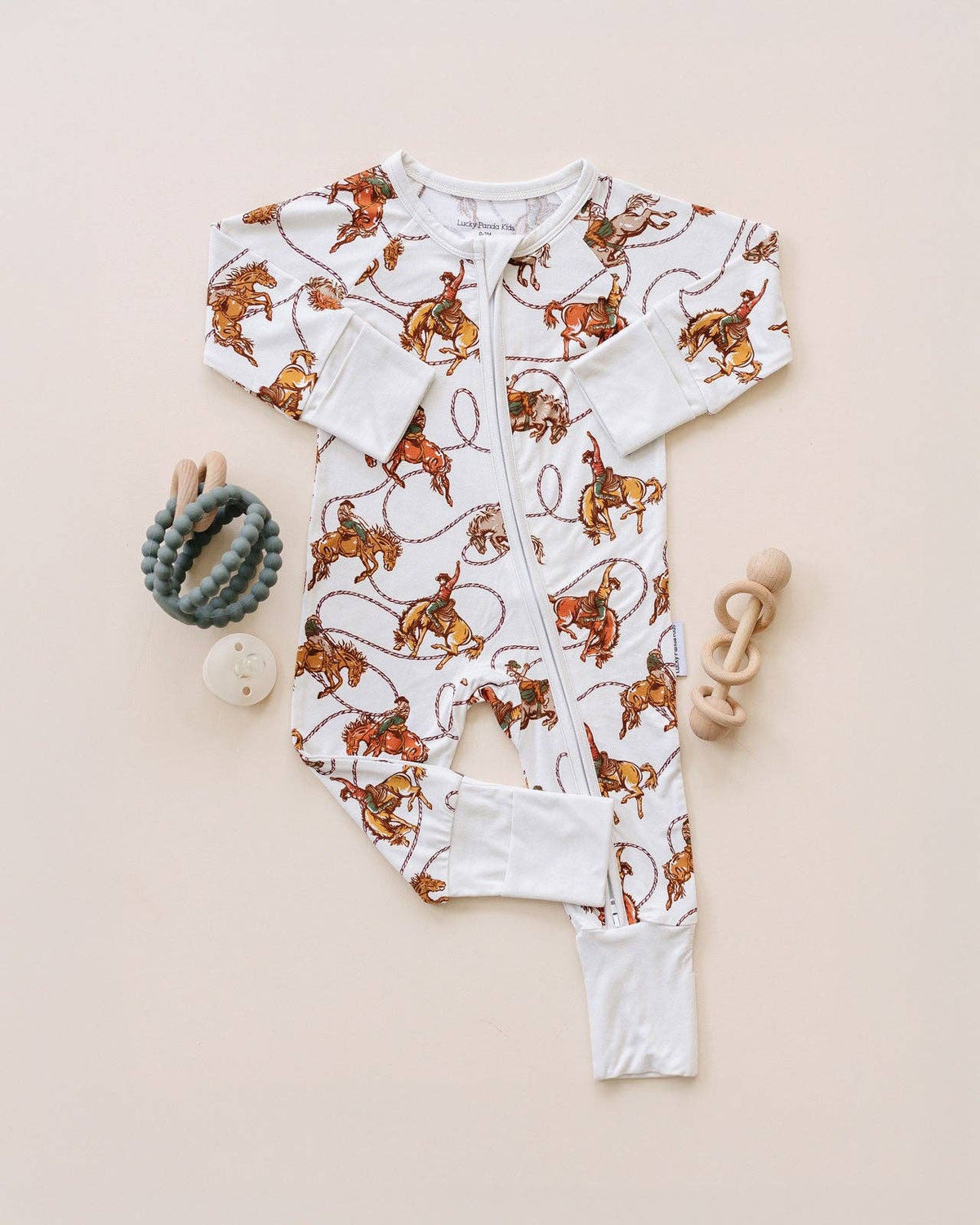 Rodeo Club Bamboo Zip Romper