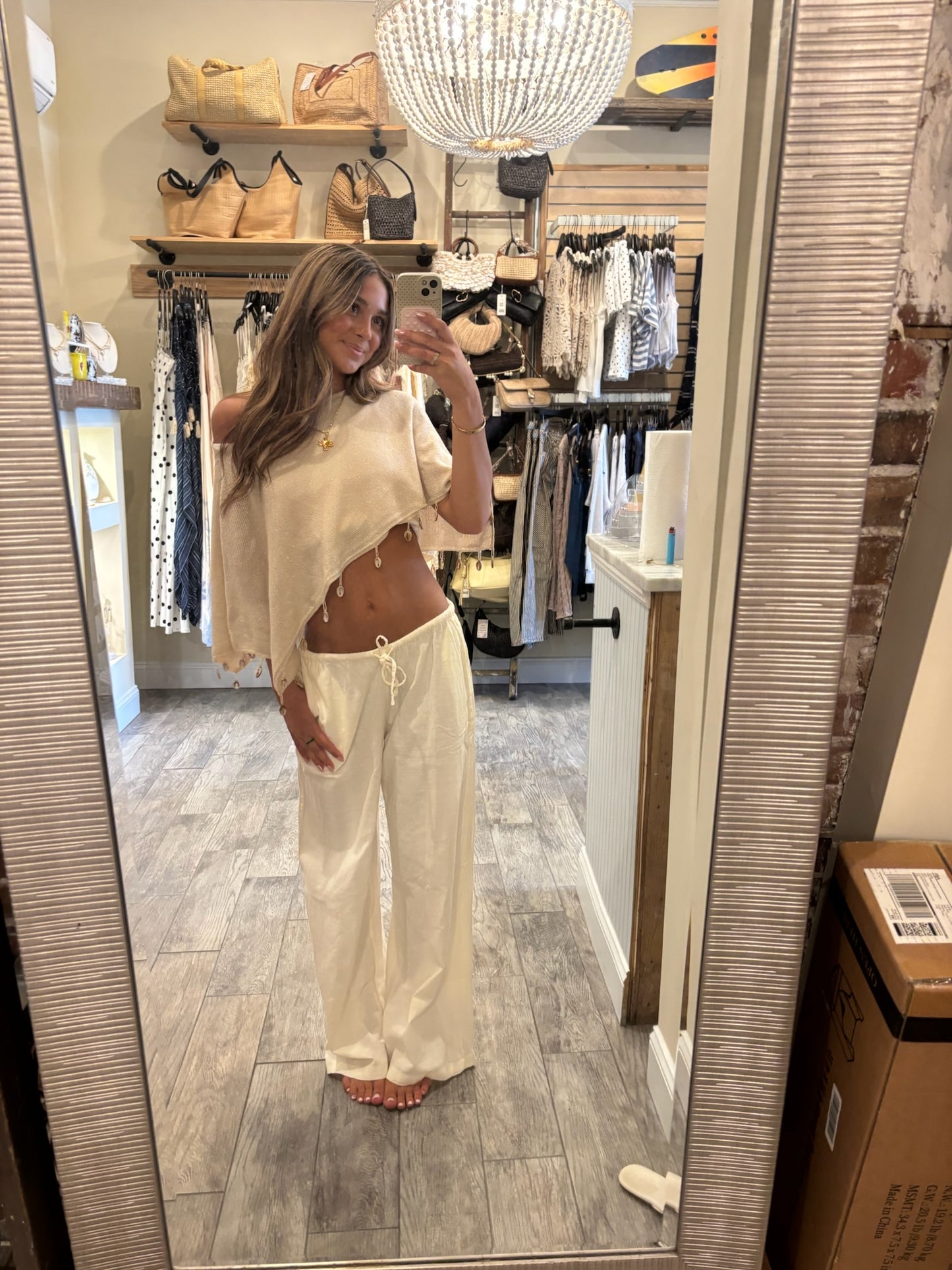 Chiara Pant - Cream