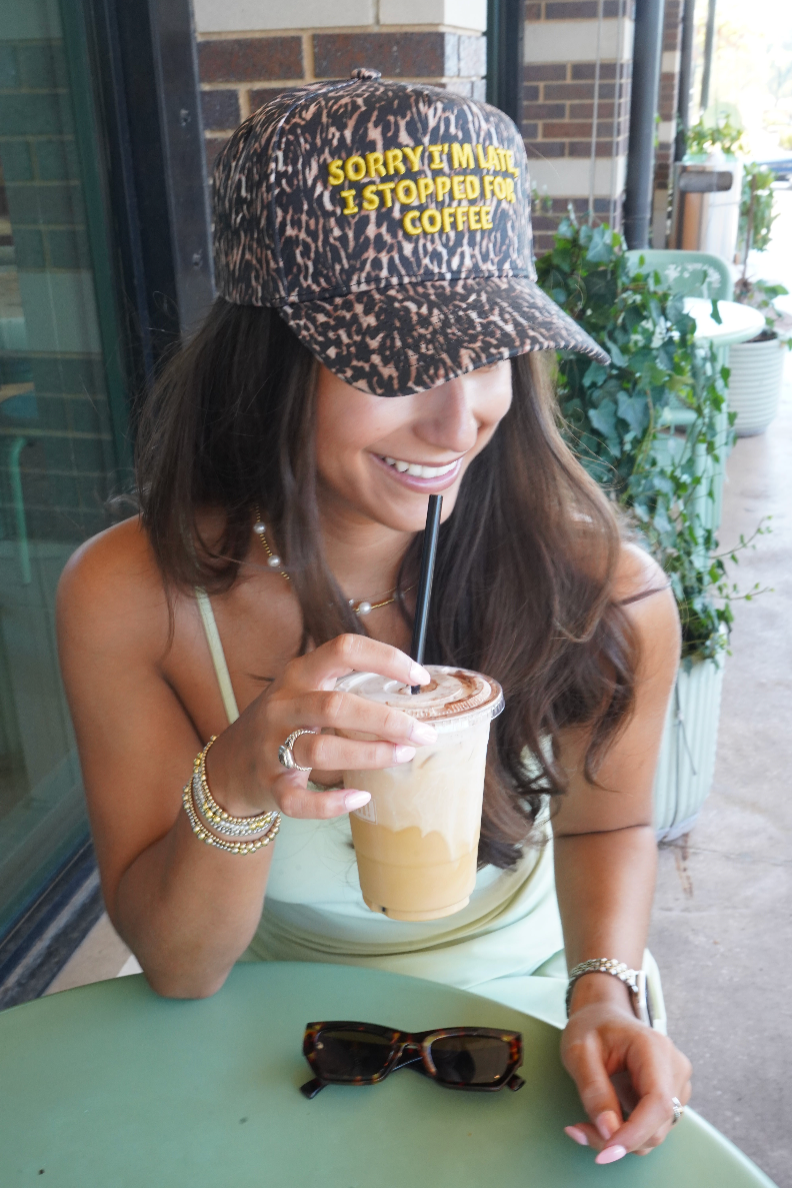 Sorry I'm Late, I Stopped For Coffee Trucker