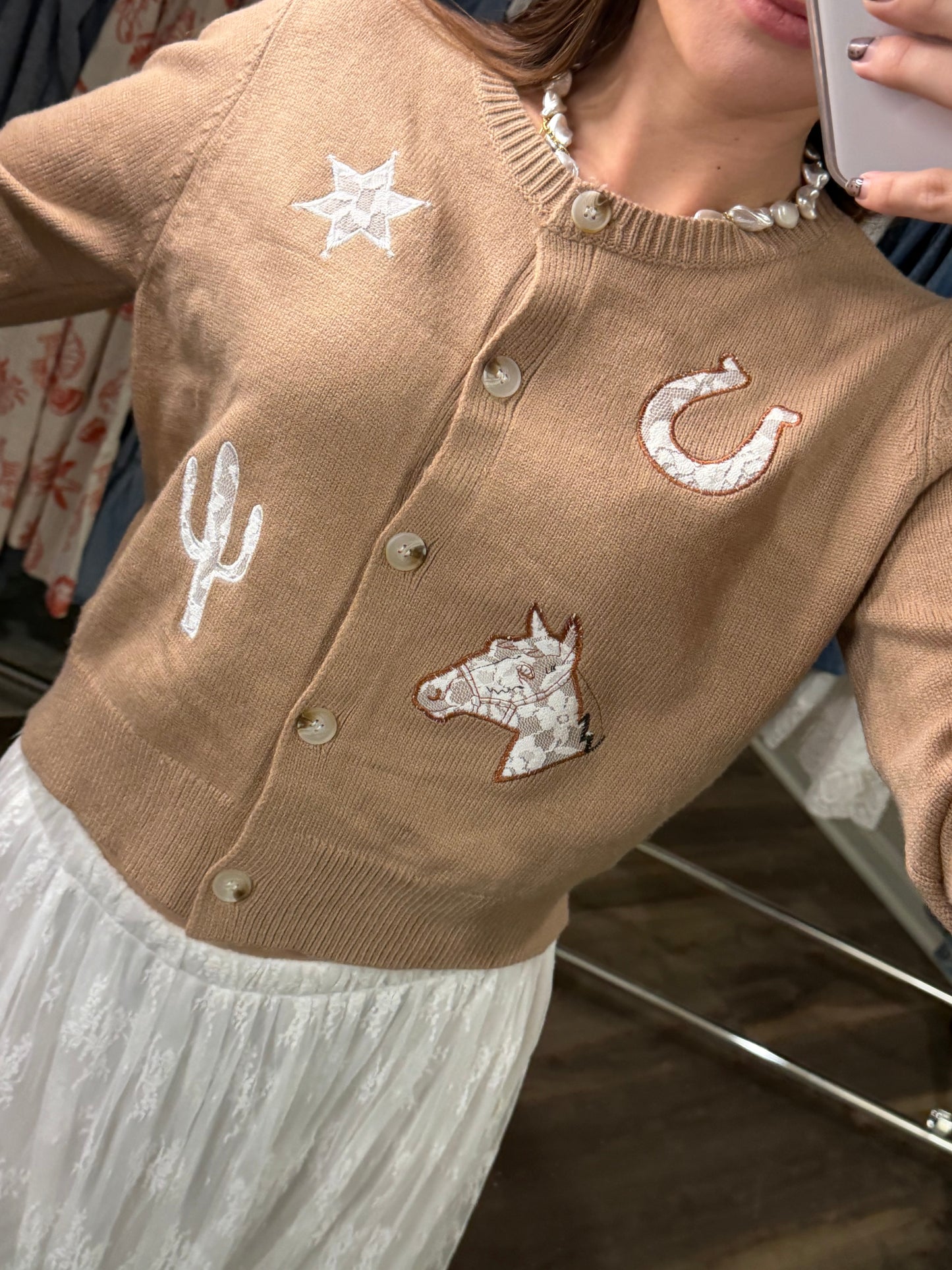 Western Patch Cardi