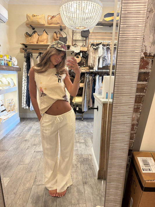 Gabriella Pant - Cream
