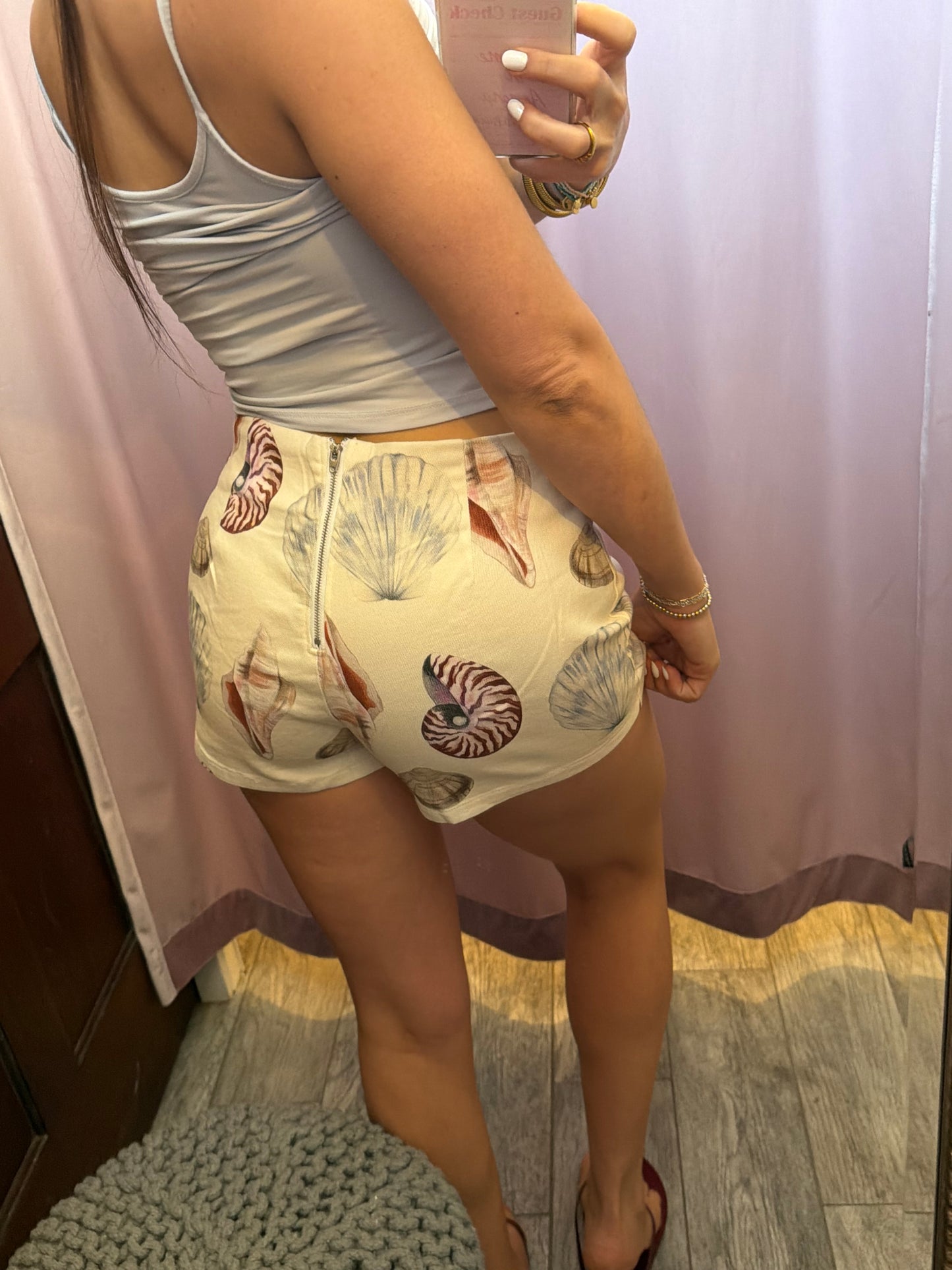 Seashell Mini Shorts
